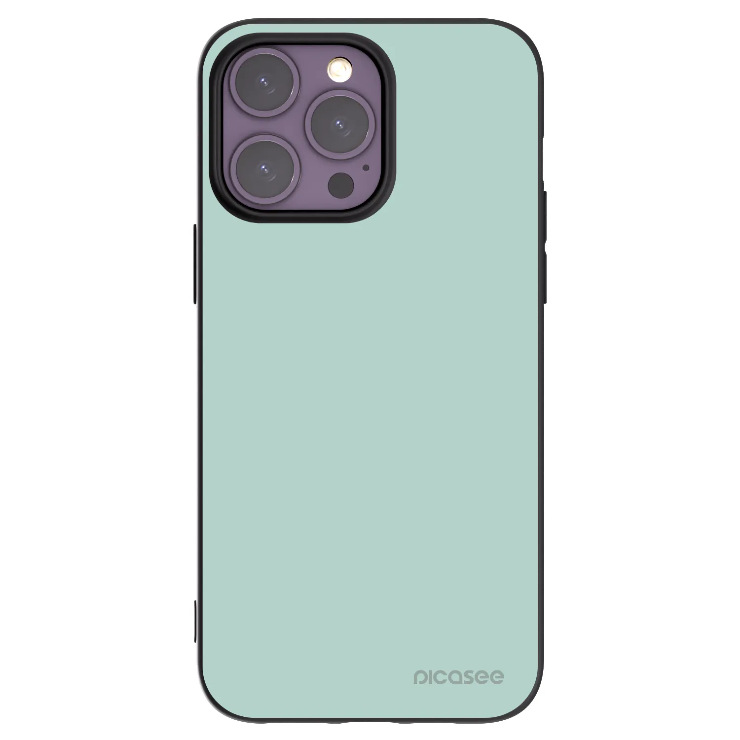 Picasee crna silikonska maskica za Apple iPhone 14 Pro Max - Pastel Charm