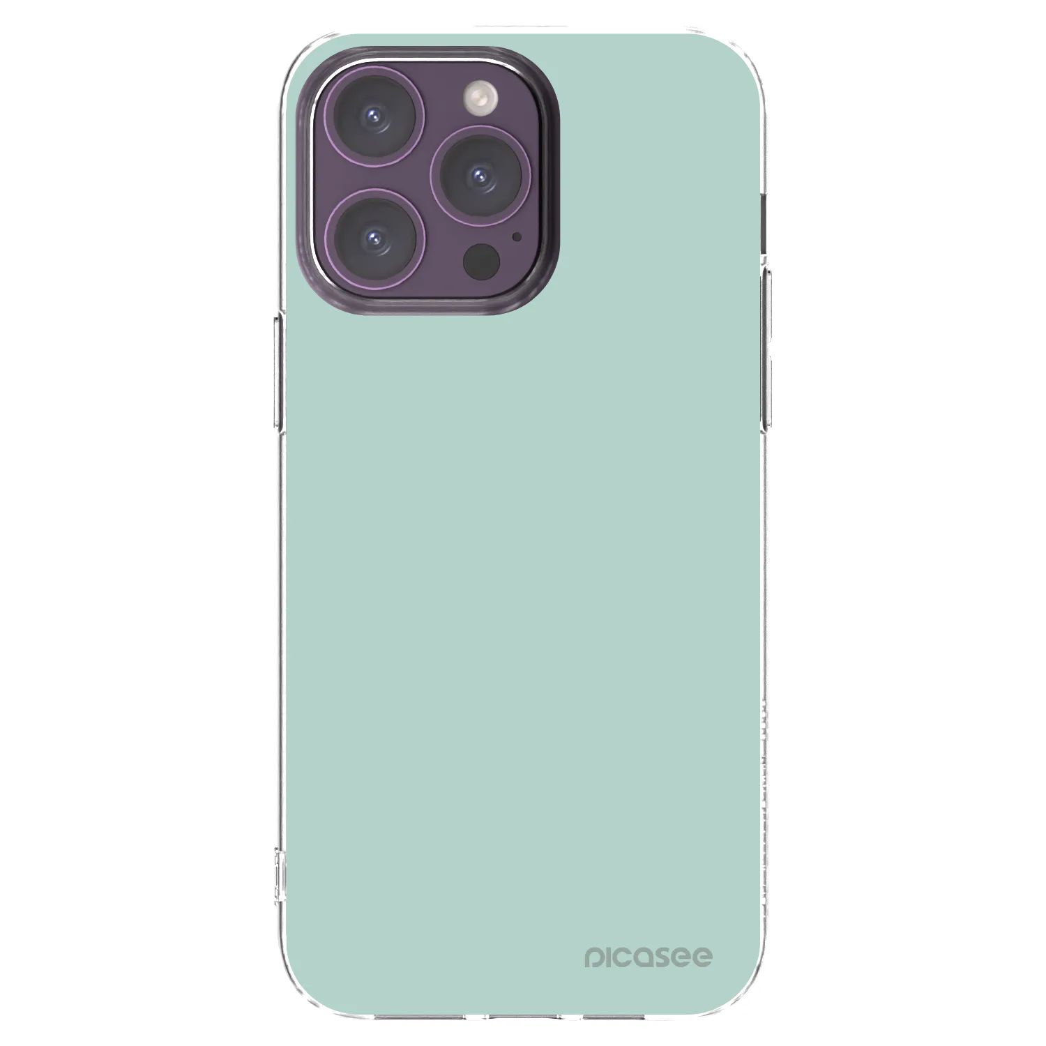 Picasee silikonska prozirna maskica za Apple iPhone 14 Pro Max - Pastel Charm