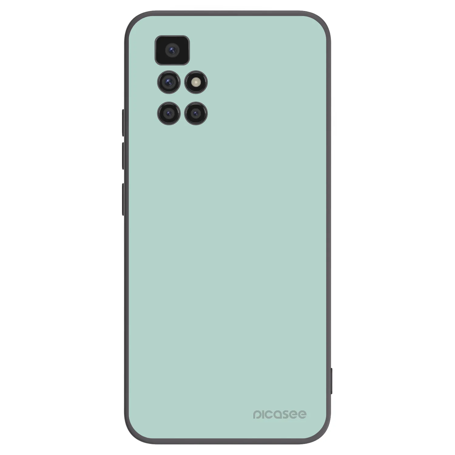 Picasee crna silikonska maskica za Xiaomi Redmi 10 (2022) - Pastel Charm