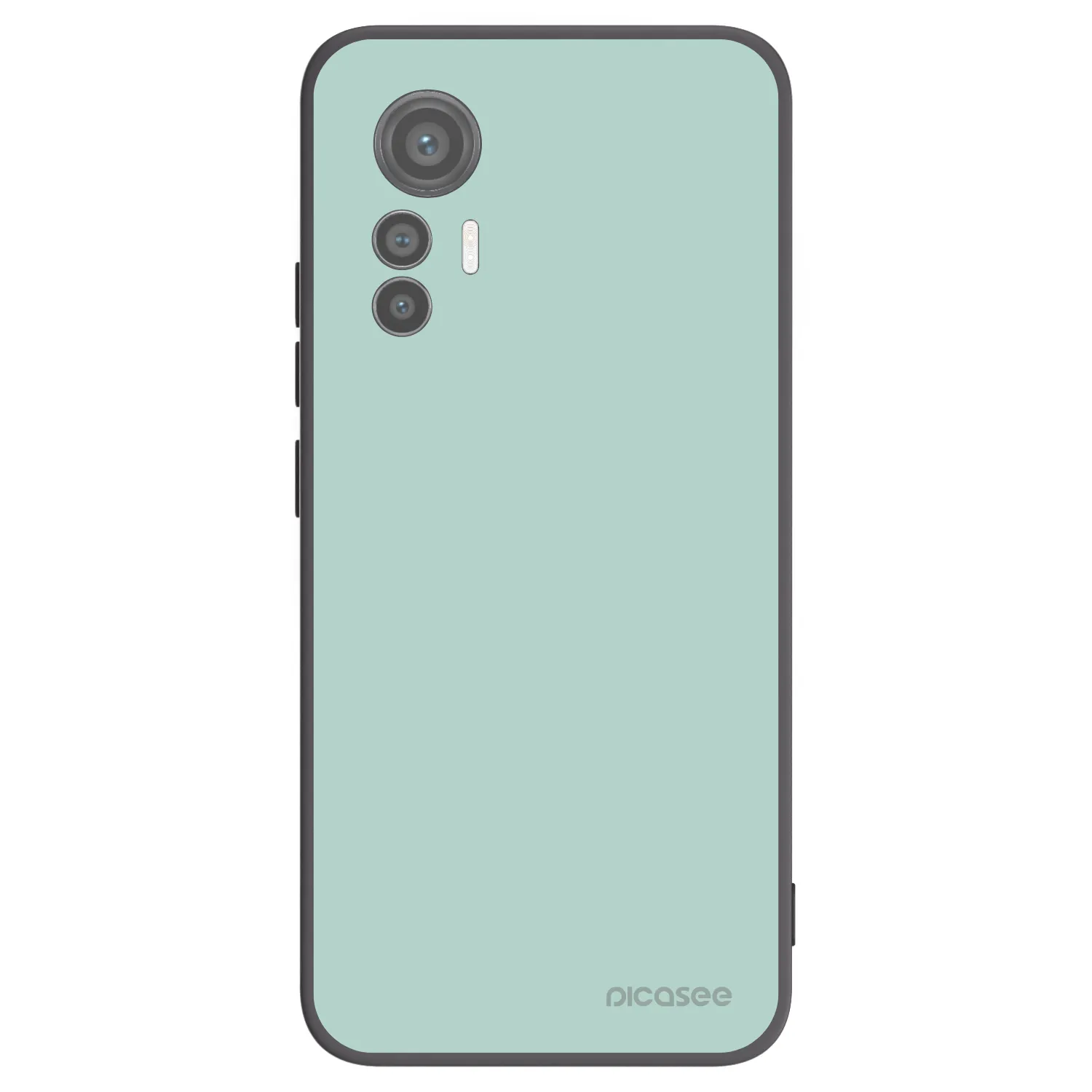 Picasee crna silikonska maskica za Xiaomi 12 Lite - Pastel Charm