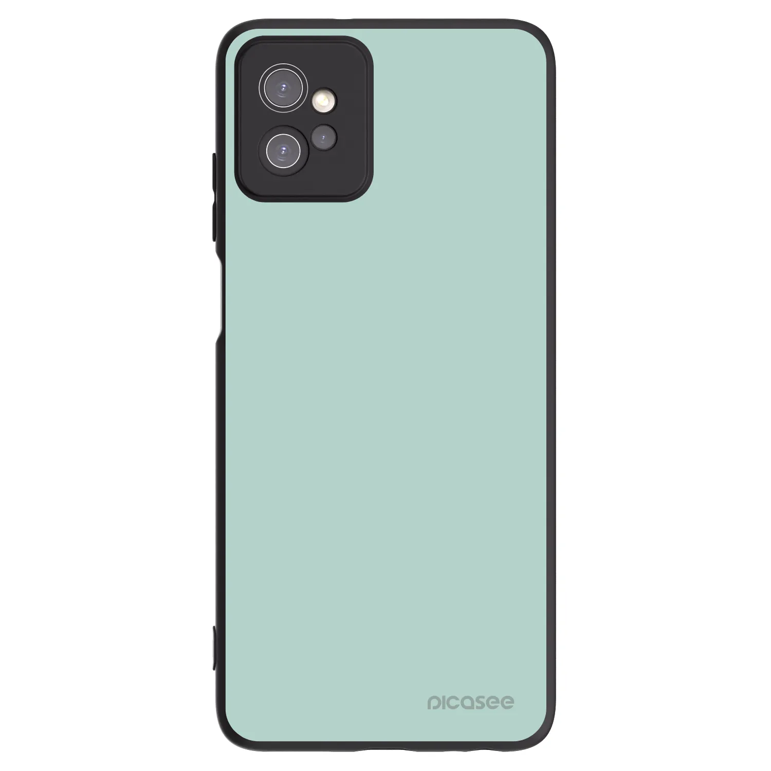 Picasee crna silikonska maskica za Motorola Moto G32 - Pastel Charm