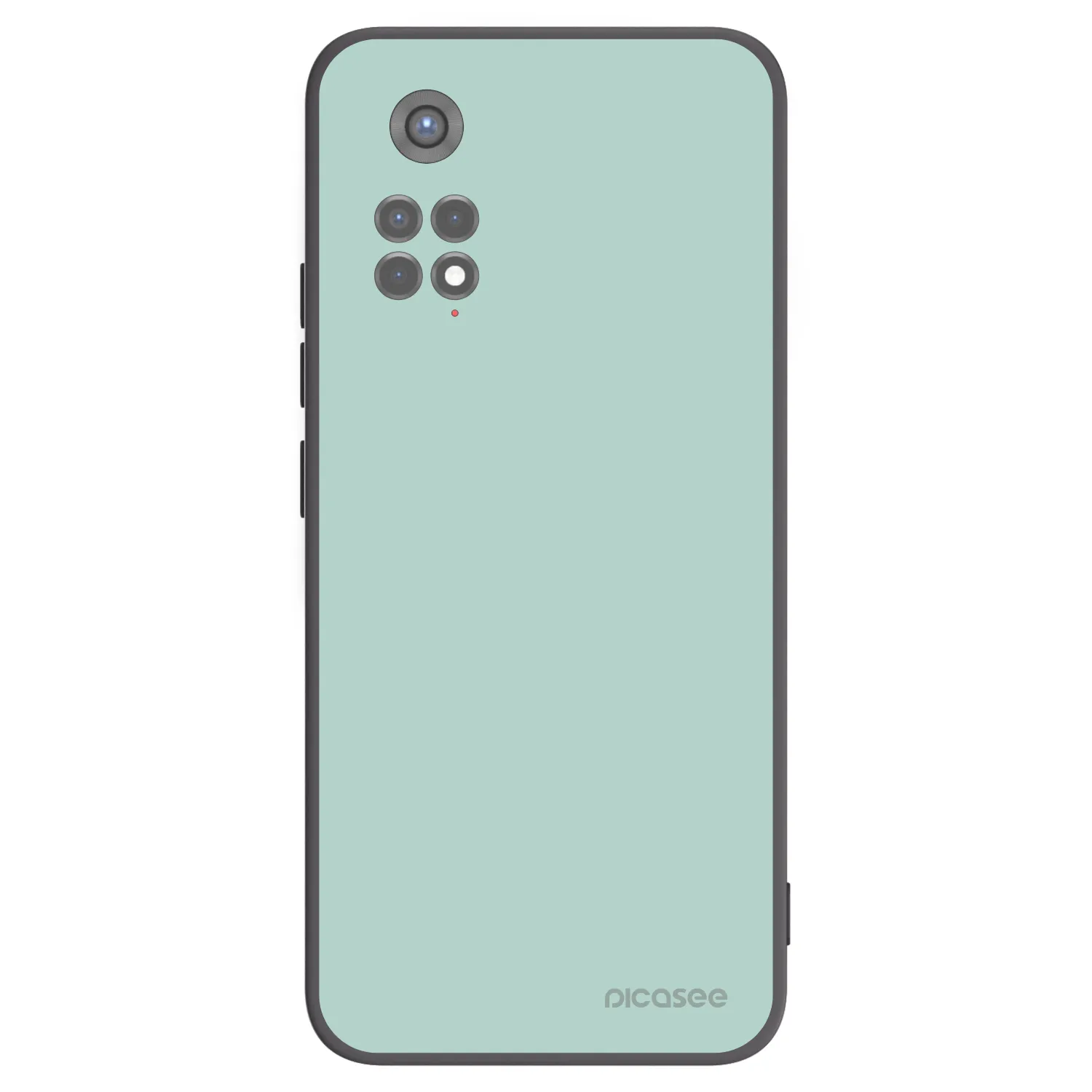 Picasee crna silikonska maskica za Xiaomi Redmi Note 11S 5G - Pastel Charm