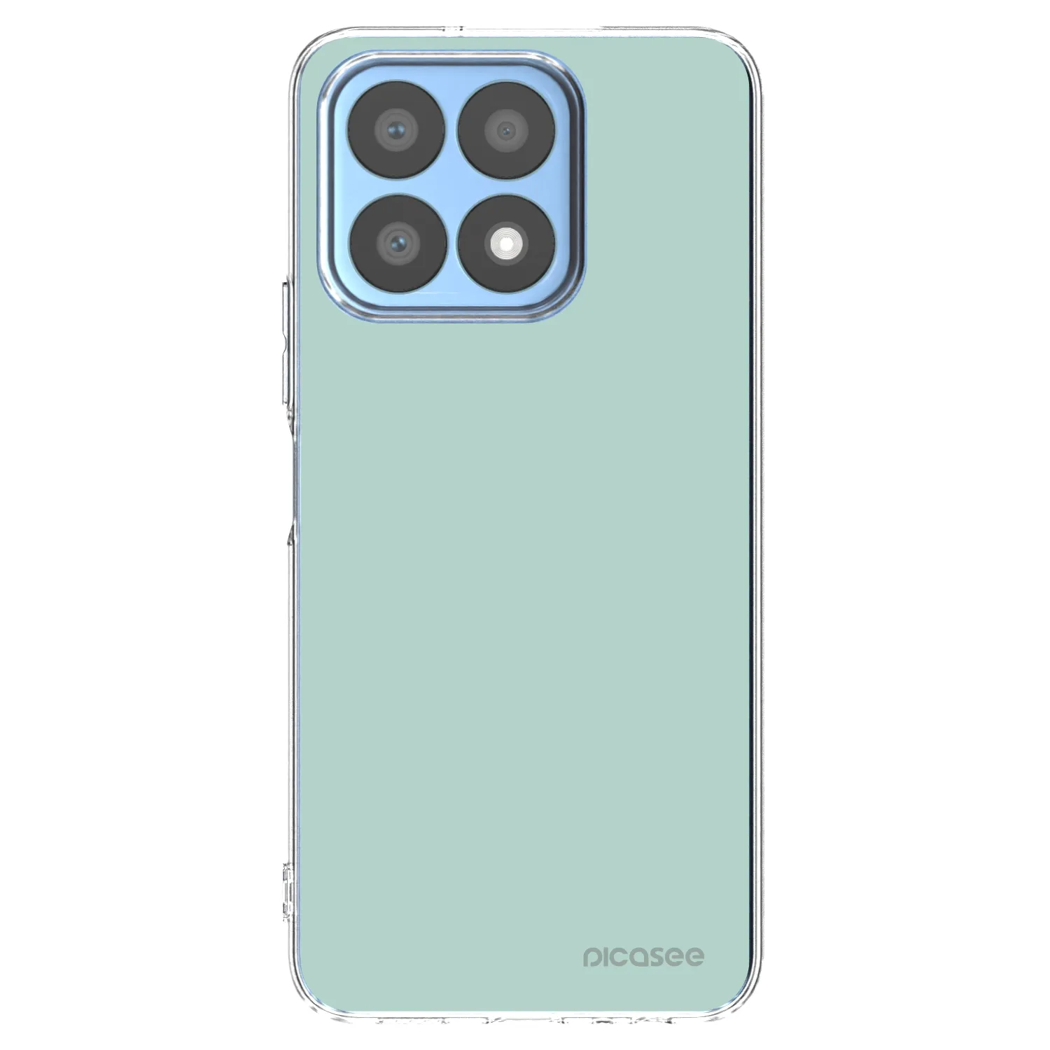Picasee silikonska prozirna maskica za Honor X8a - Pastel Charm