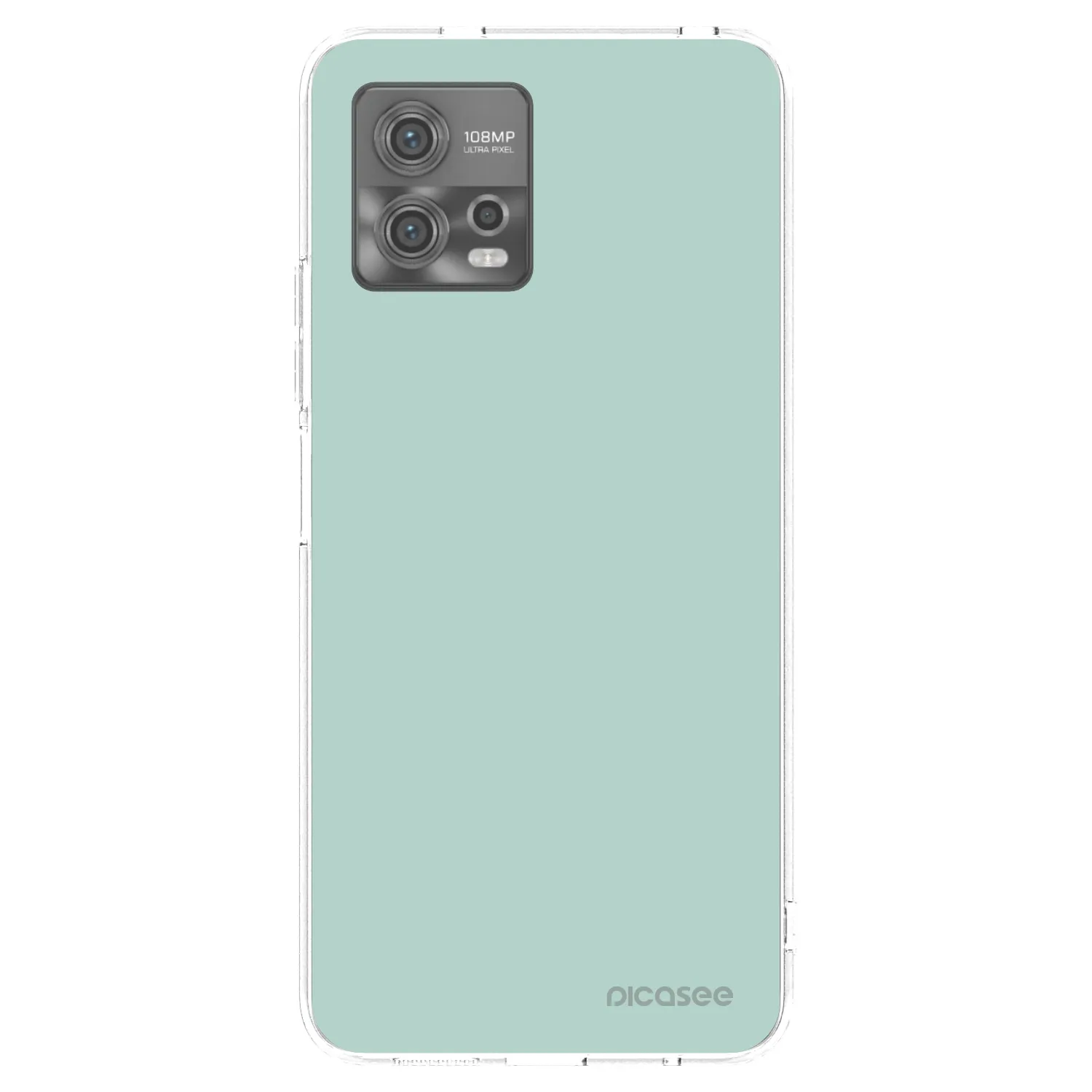 Picasee silikonska prozirna maskica za Motorola Moto G72 - Pastel Charm