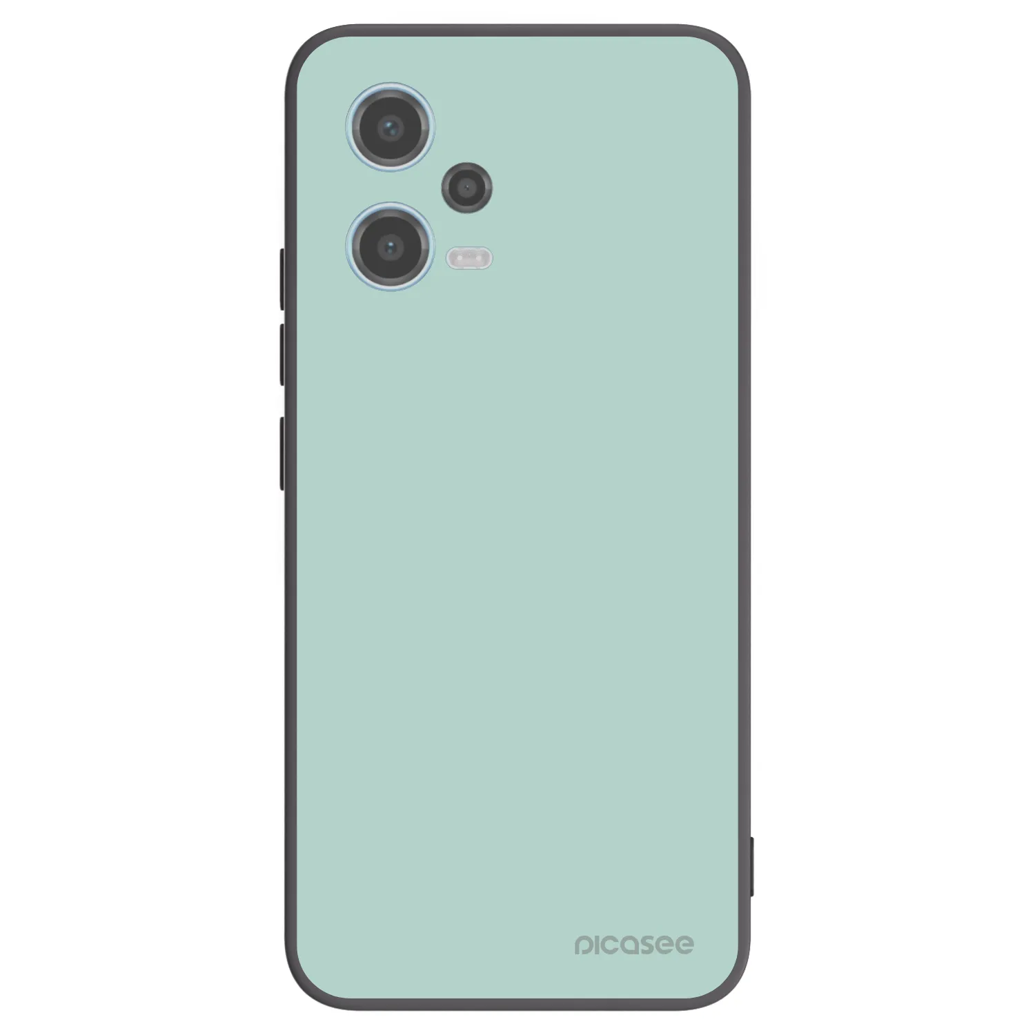 Picasee crna silikonska maskica za Xiaomi Redmi Note 12 5G - Pastel Charm