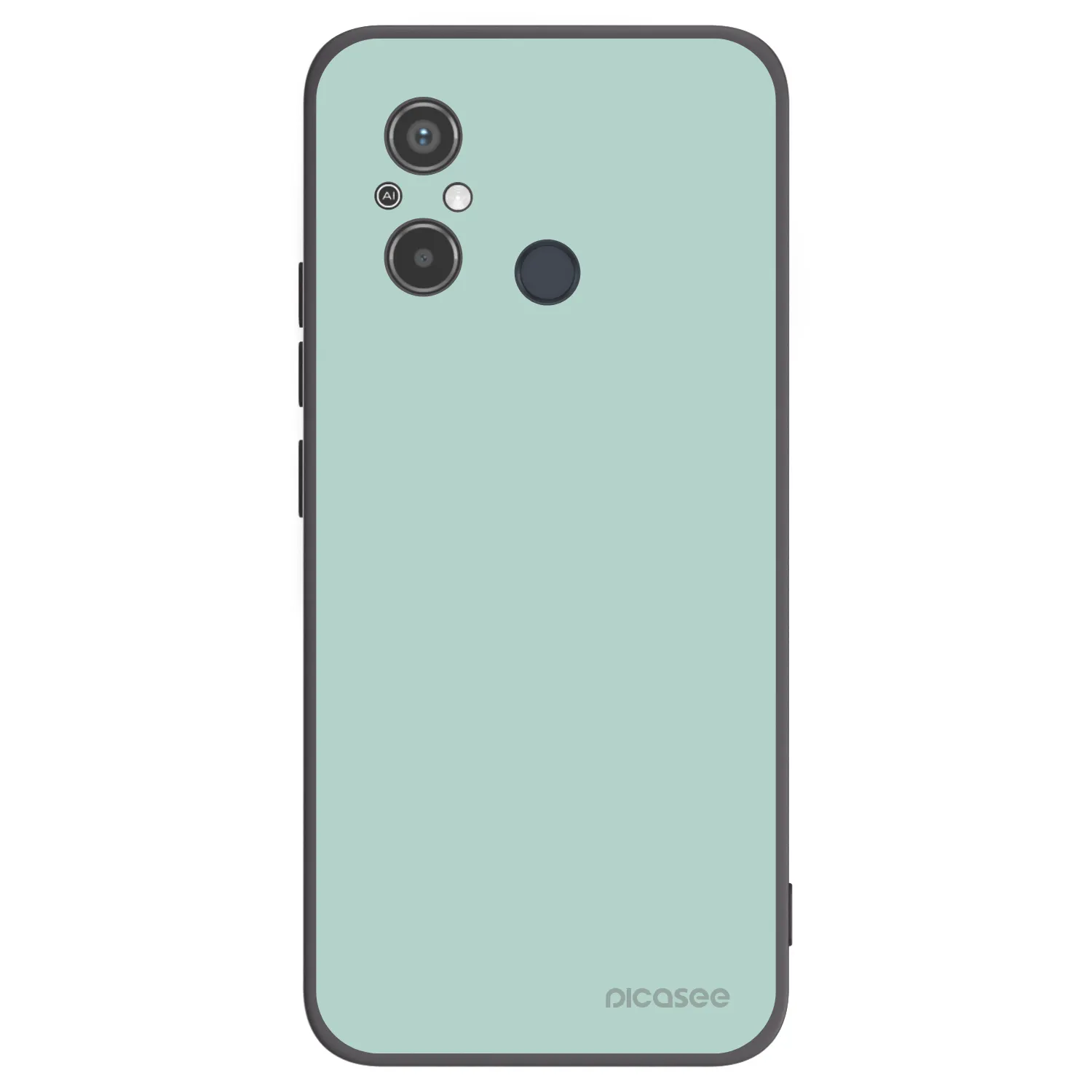 Picasee crna silikonska maskica za Xiaomi Redmi 12C - Pastel Charm