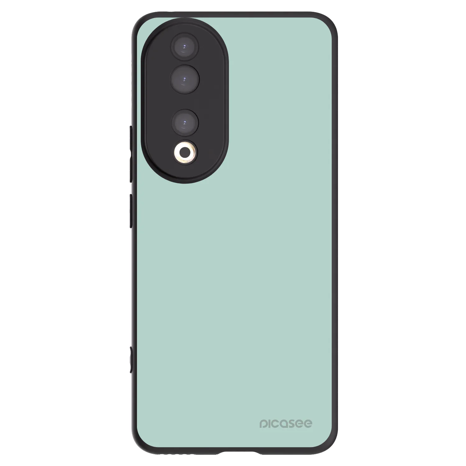 Picasee crna silikonska maskica za Honor 90 5G - Pastel Charm