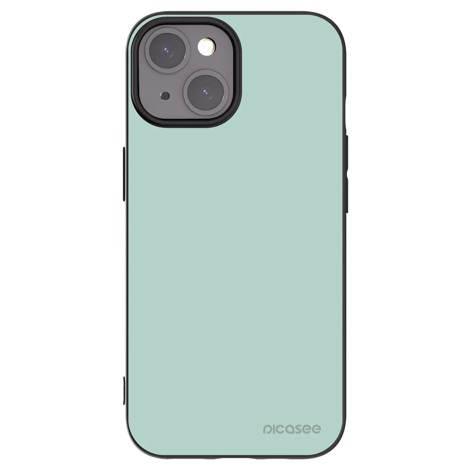 Picasee crna silikonska maskica za Apple iPhone 15 - Pastel Charm