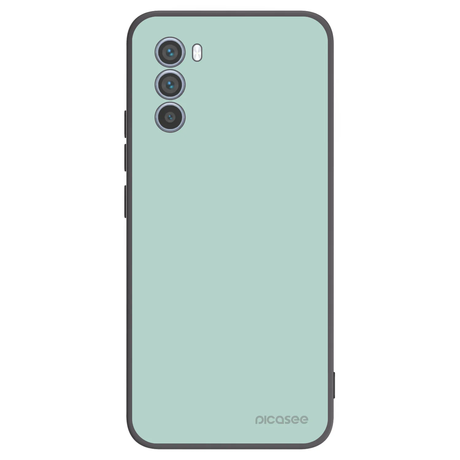 Picasee crna silikonska maskica za Motorola Moto G62 - Pastel Charm