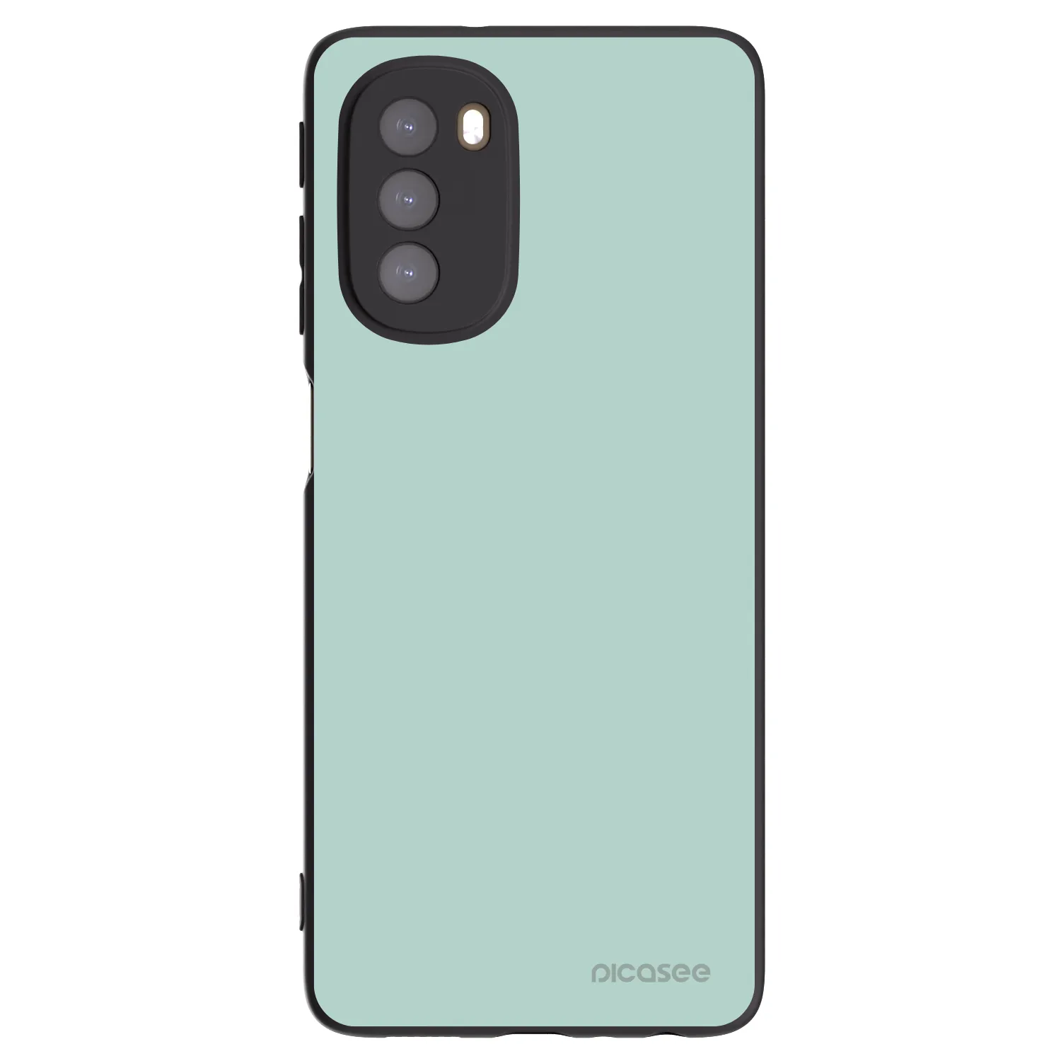 Picasee crna silikonska maskica za Motorola Moto G51 - Pastel Charm