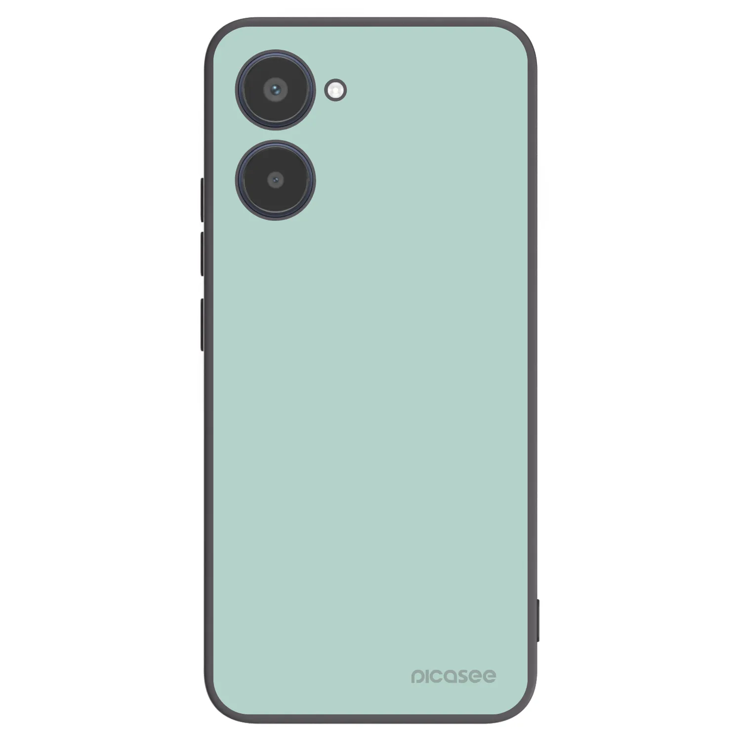 Picasee crna silikonska maskica za Realme 10 4G - Pastel Charm