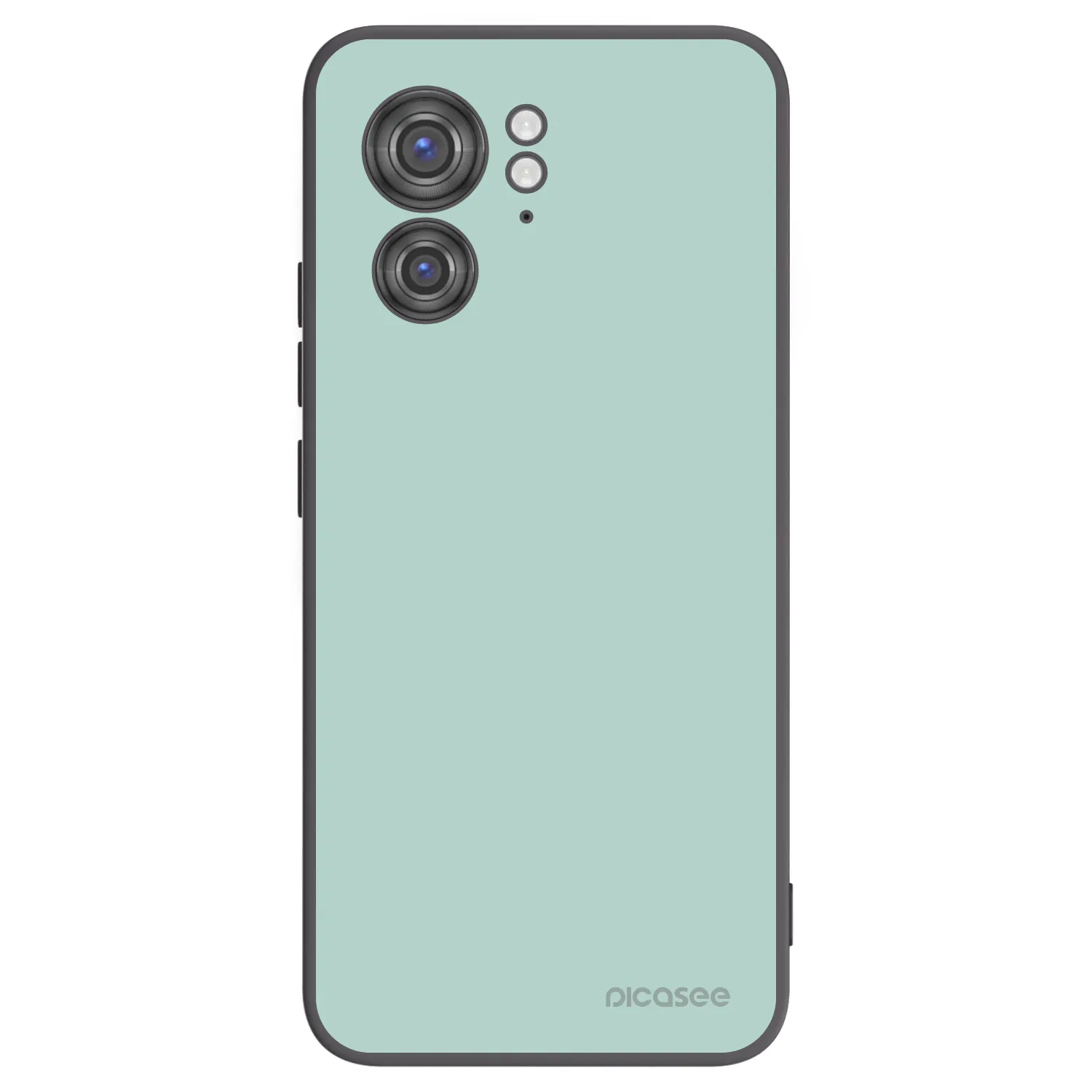 Picasee crna silikonska maskica za Motorola Edge 40 - Pastel Charm