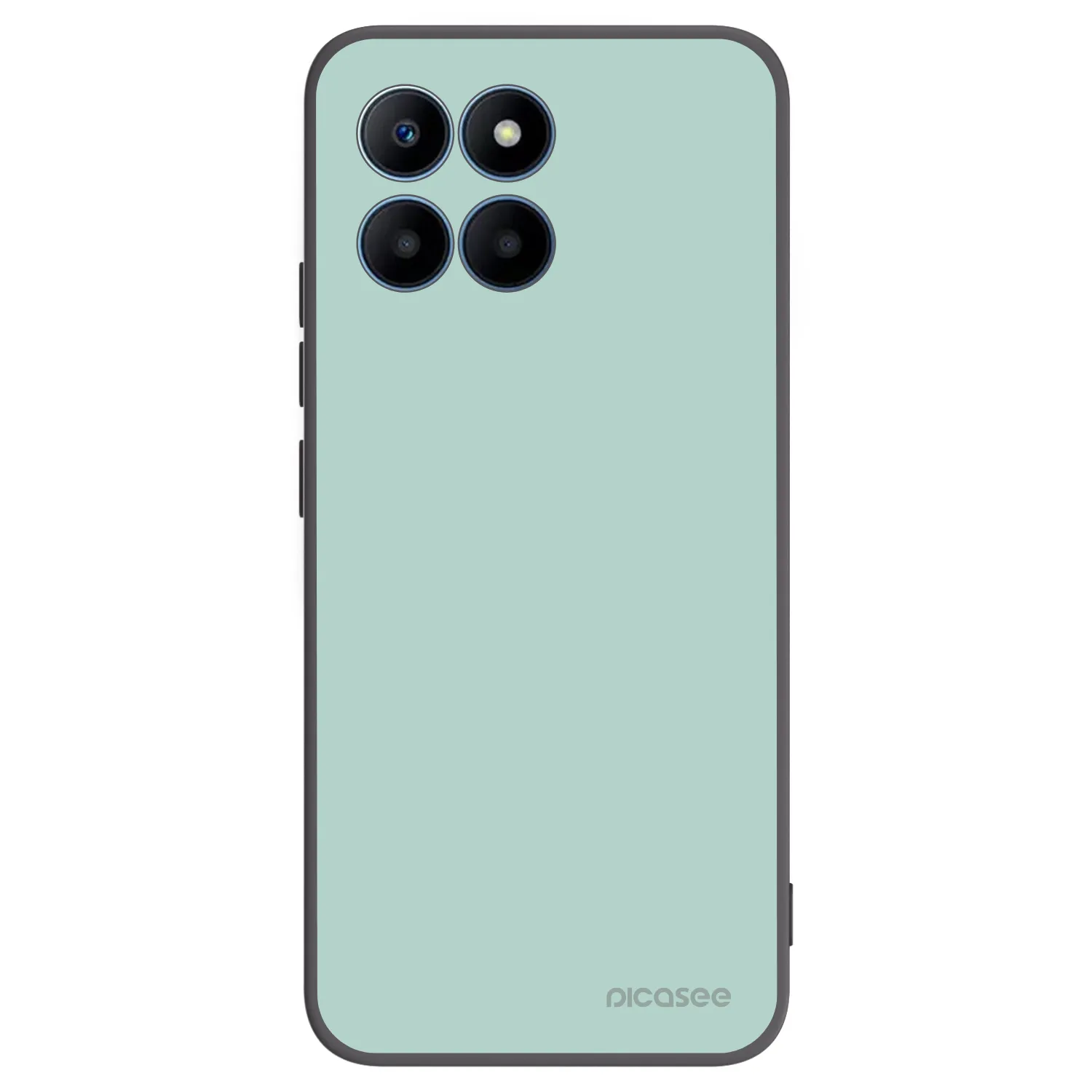 Picasee crna silikonska maskica za Honor 70 Lite - Pastel Charm