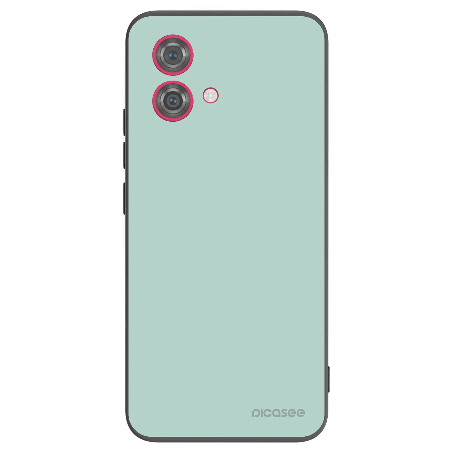 Picasee crna silikonska maskica za Motorola Moto G84 5G - Pastel Charm