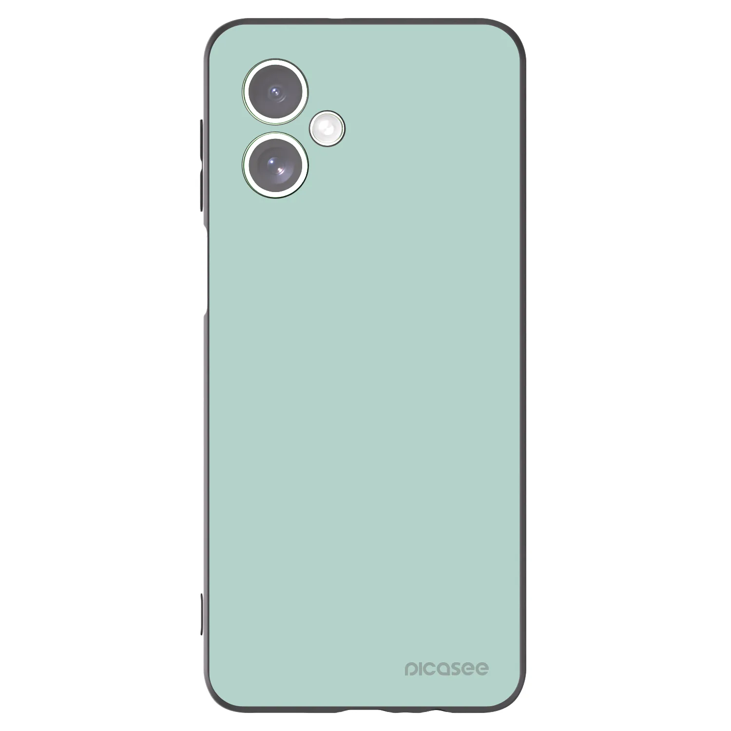 Picasee crna silikonska maskica za Motorola Moto G54 5G - Pastel Charm