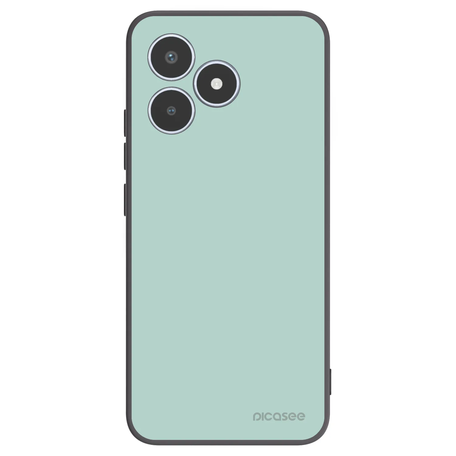 Picasee crna silikonska maskica za Realme C53 - Pastel Charm