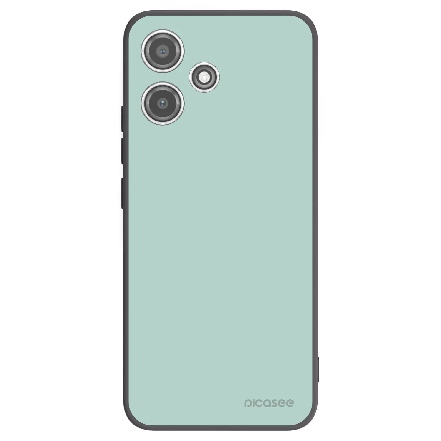 Picasee crna silikonska maskica za Xiaomi Redmi 12 5G - Pastel Charm