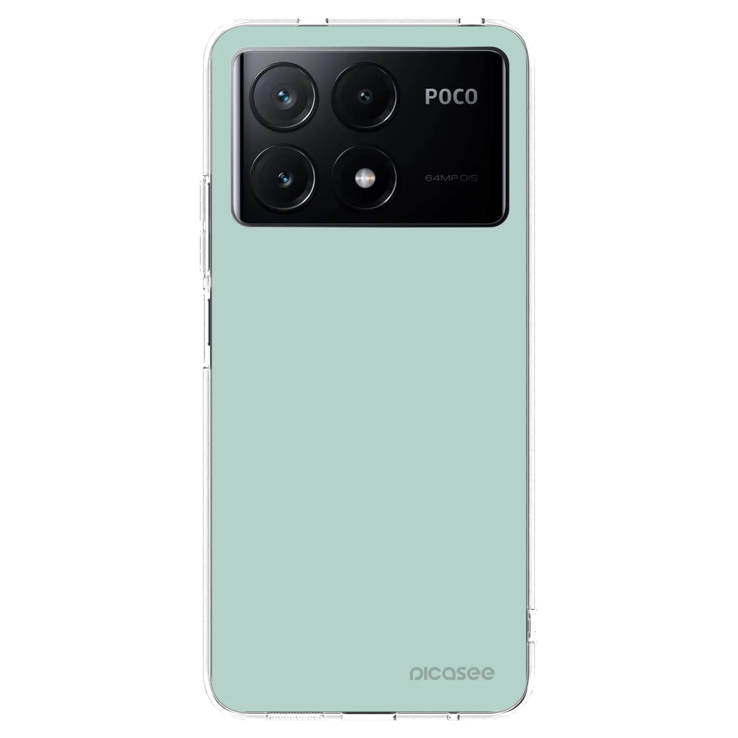 Picasee silikonska prozirna maskica za Xiaomi Poco X6 Pro - Pastel Charm