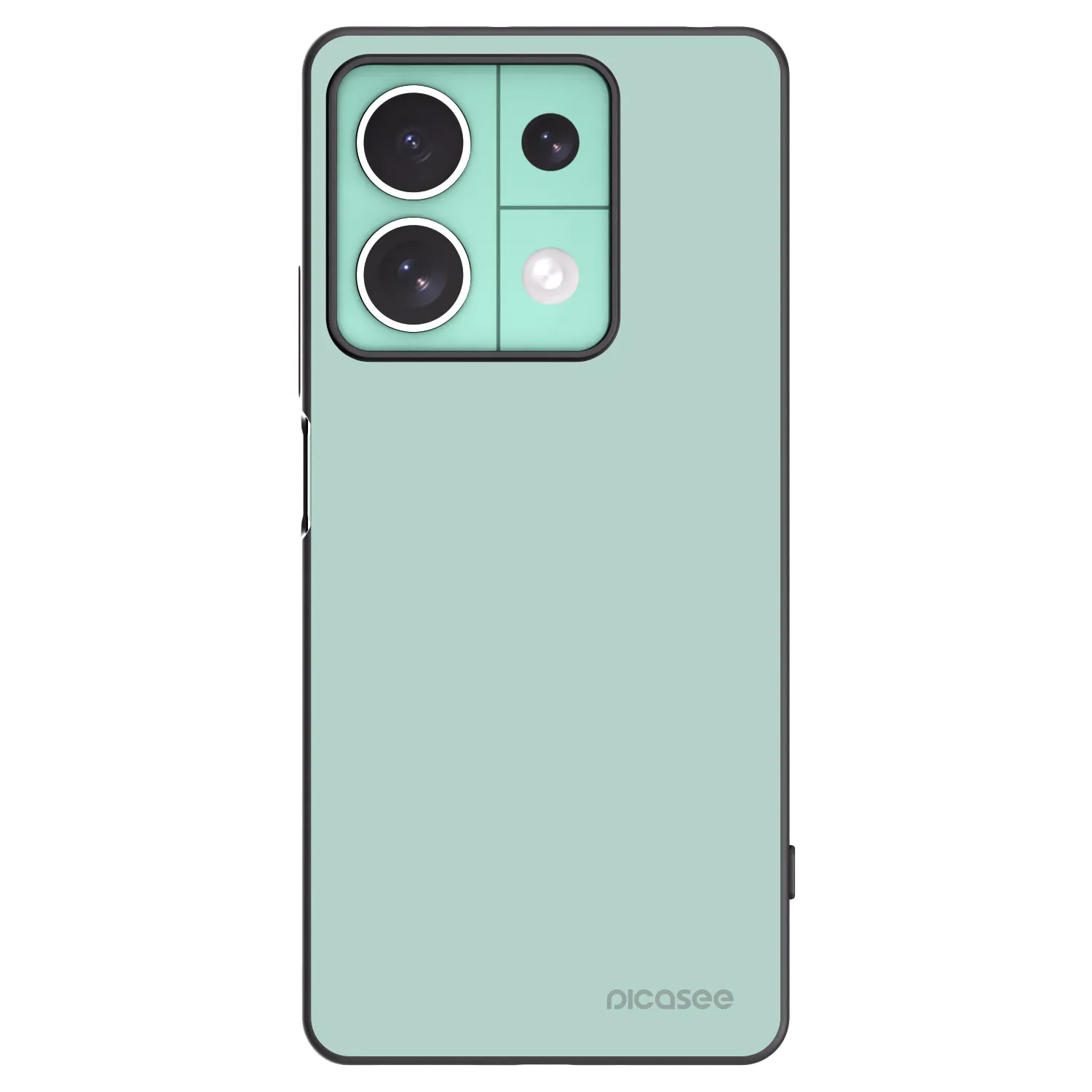 Picasee crna silikonska maskica za Xiaomi Redmi Note 13 5G - Pastel Charm