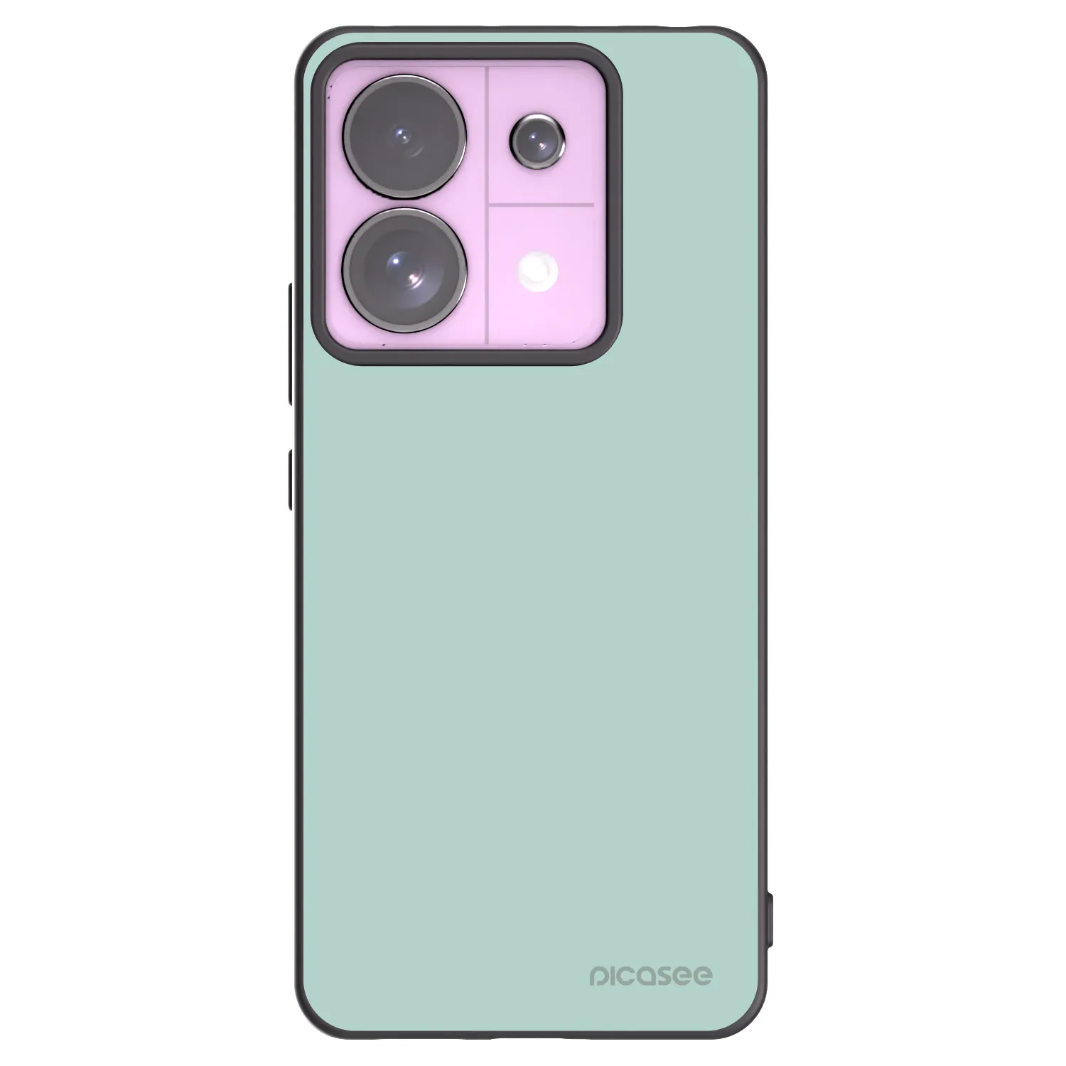 Picasee crna silikonska maskica za Xiaomi Redmi Note 13 Pro 5G - Pastel Charm