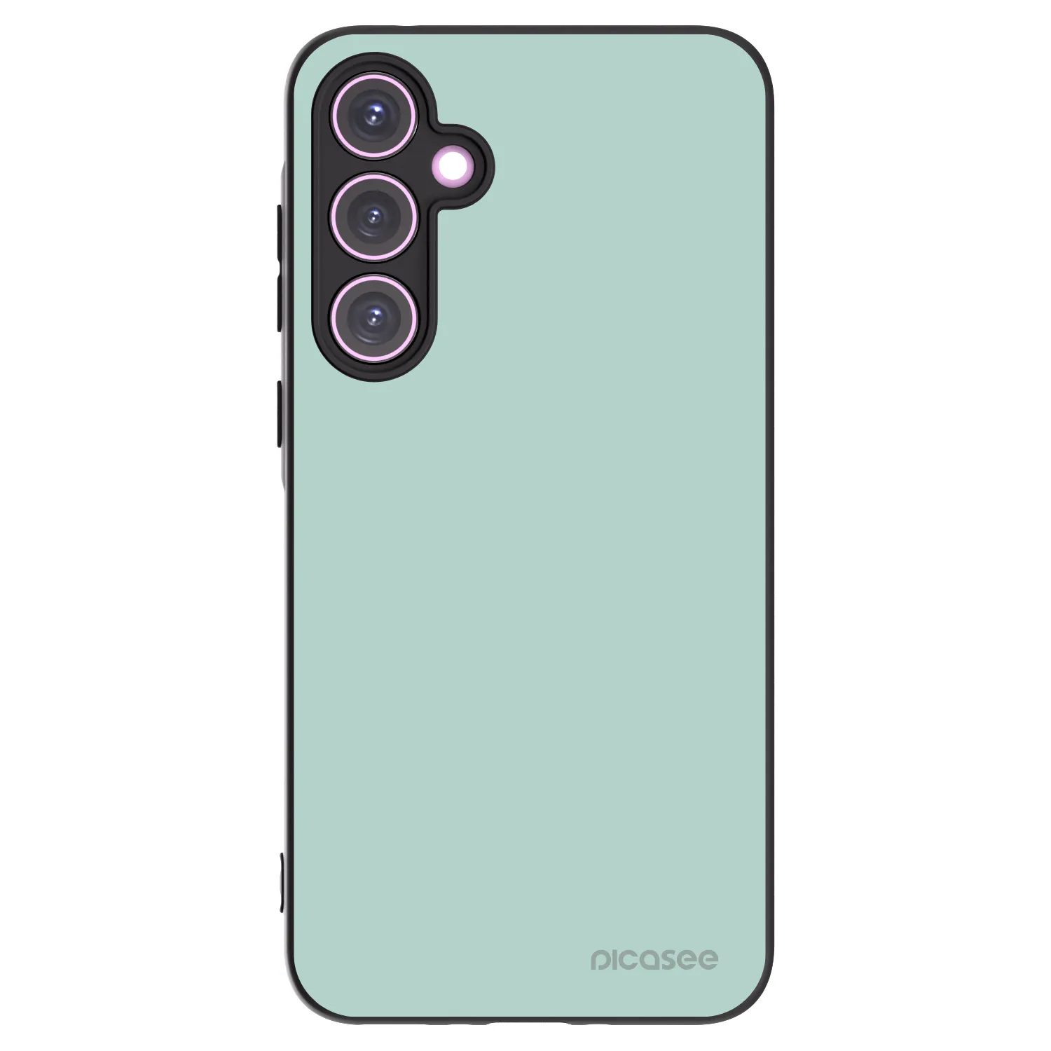 Picasee crna silikonska maskica za Samsung Galaxy A35 5G A356B - Pastel Charm