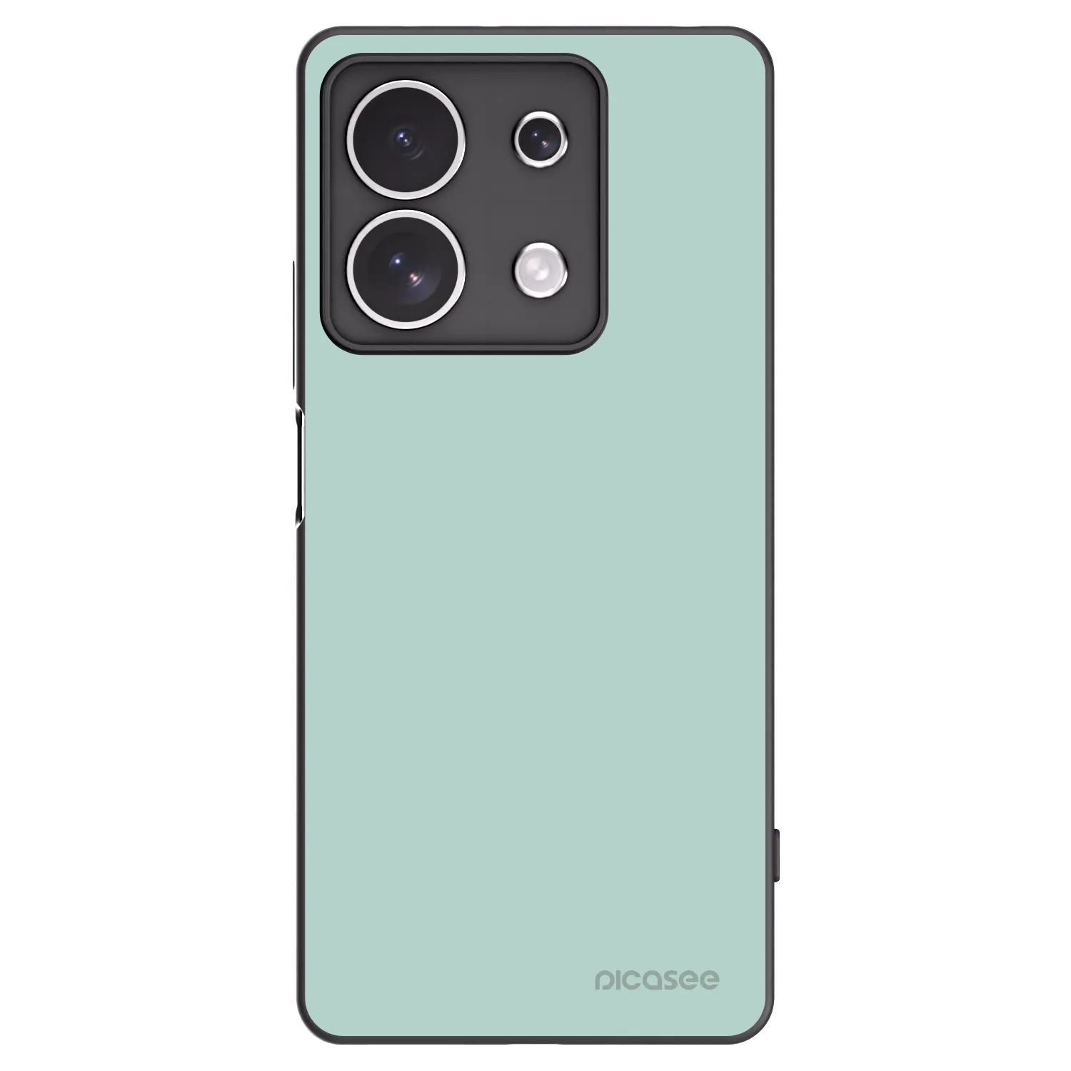 Picasee crna silikonska maskica za Xiaomi Redmi Note 13 4G - Pastel Charm