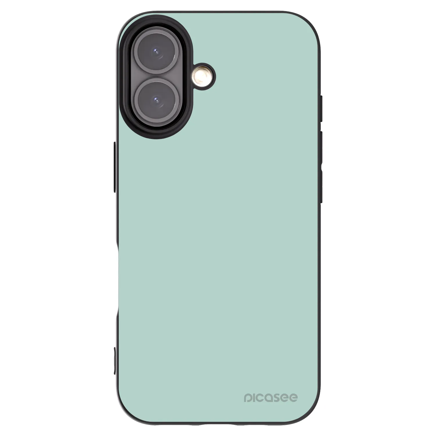 Picasee crna silikonska maskica za Apple iPhone 16 - Pastel Charm