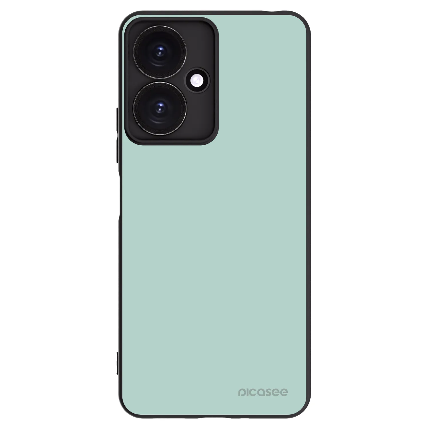 Picasee crna silikonska maskica za Xiaomi Redmi 13C 5G - Pastel Charm