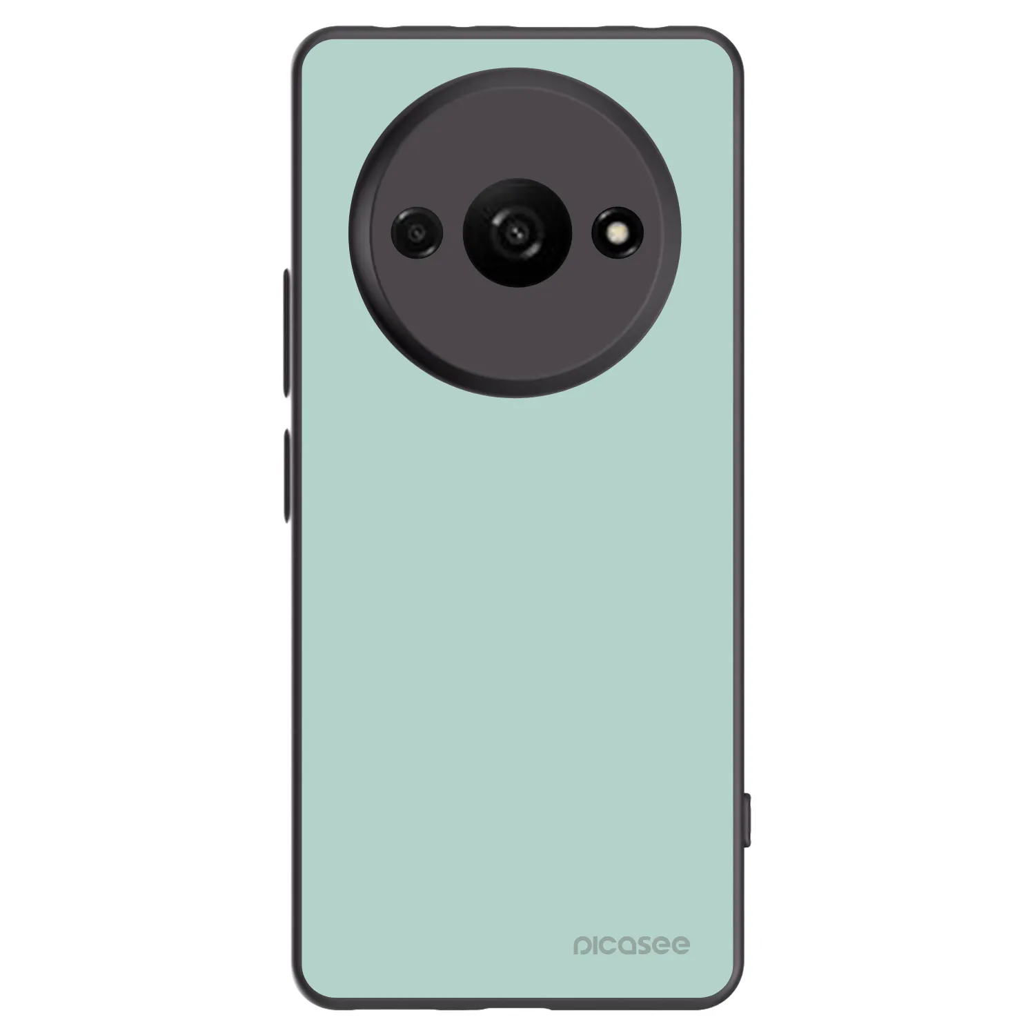 Picasee crna silikonska maskica za Xiaomi Redmi A3 - Pastel Charm