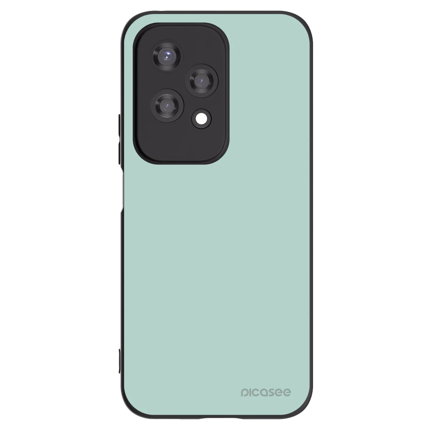 Picasee crna silikonska maskica za Honor 200 Lite - Pastel Charm