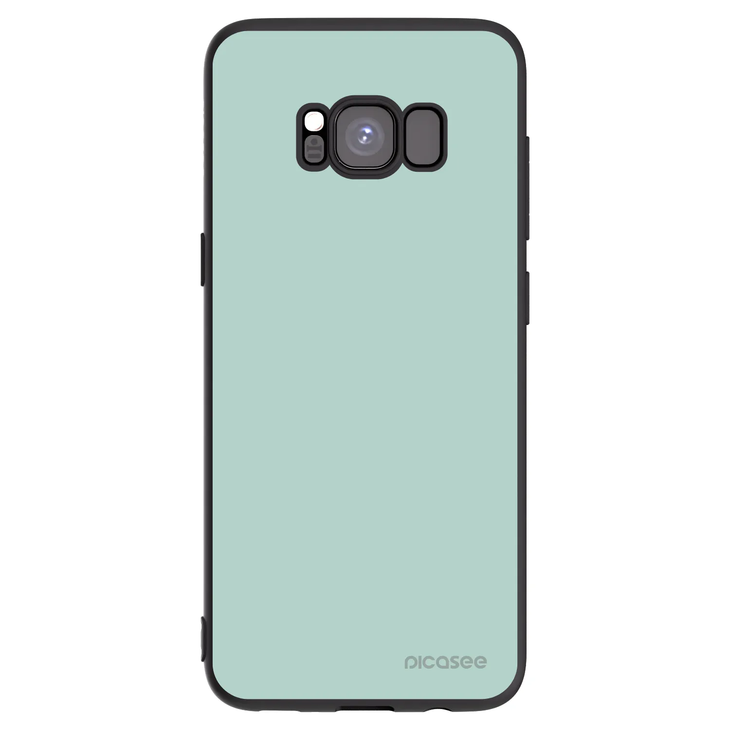 Picasee crna silikonska maskica za Samsung Galaxy S8 G950F - Pastel Charm