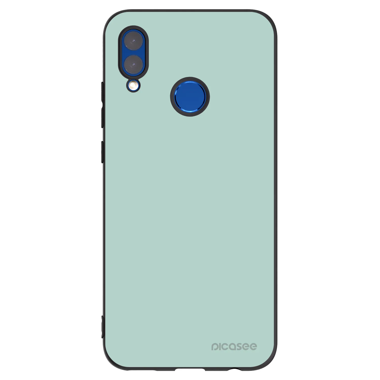 Picasee crna silikonska maskica za Honor 10 Lite - Pastel Charm