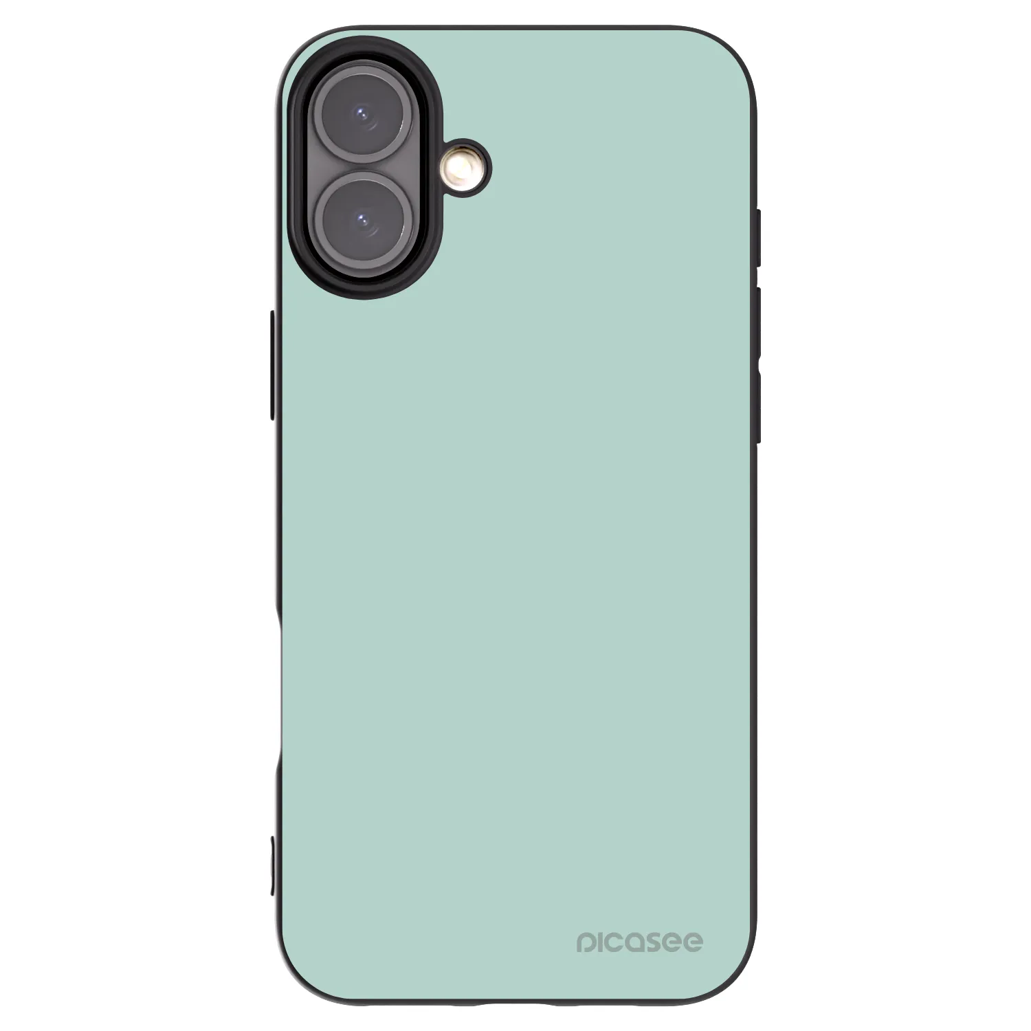 Picasee crna silikonska maskica za Apple iPhone 16 Plus - Pastel Charm