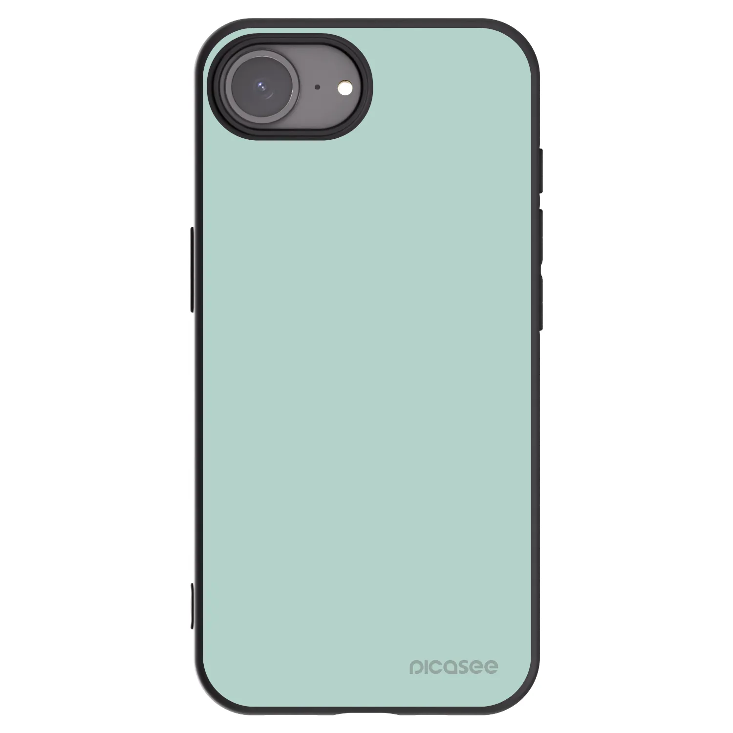 Picasee crna silikonska maskica za Apple iPhone 16e - Pastel Charm