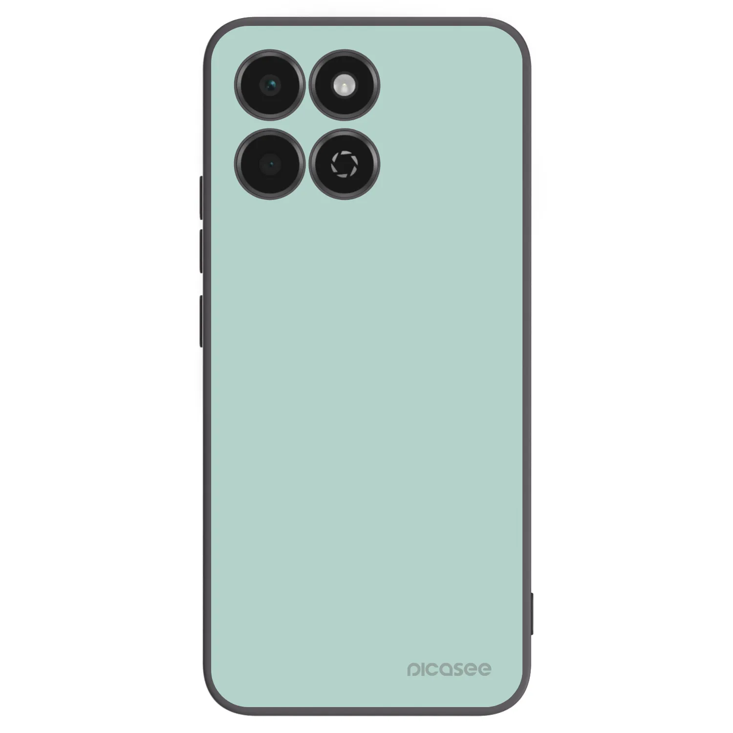 Picasee crna silikonska maskica za Honor 200 Smart 5G - Pastel Charm