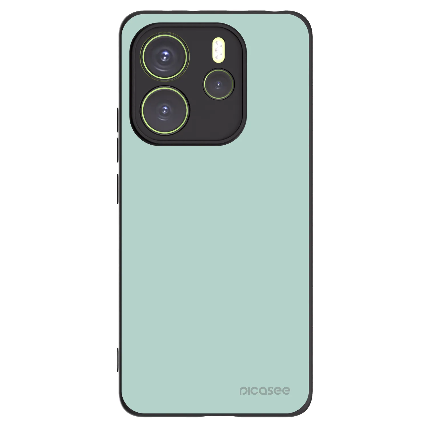 Picasee crna silikonska maskica za Xiaomi Redmi Note 14 4G - Pastel Charm