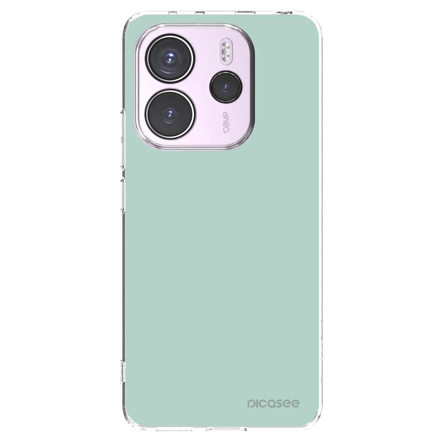 Picasee silikonska prozirna maskica za Xiaomi Redmi Note 14 4G - Pastel Charm