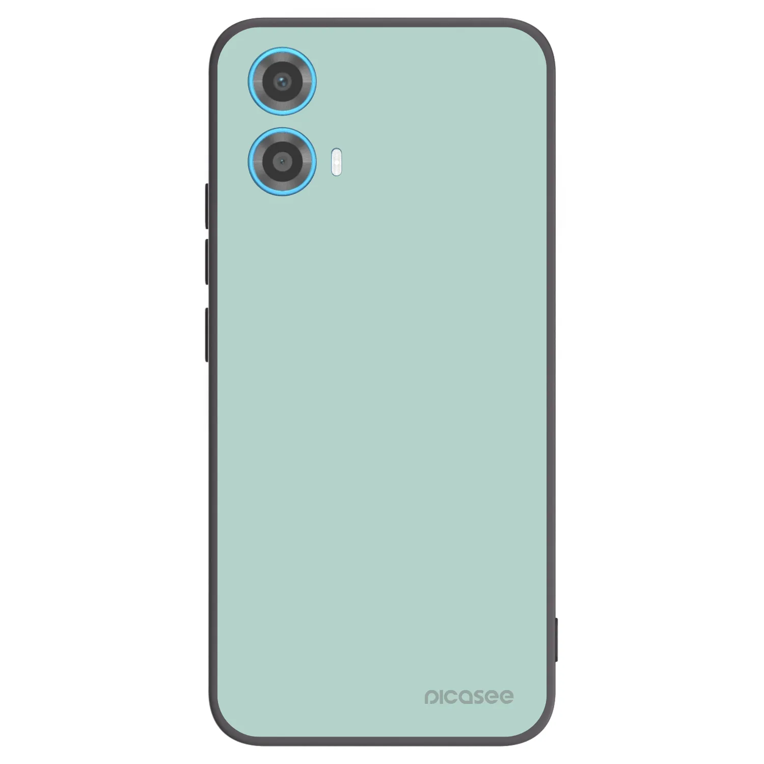 Picasee crna silikonska maskica za Motorola Moto G34 5G - Pastel Charm