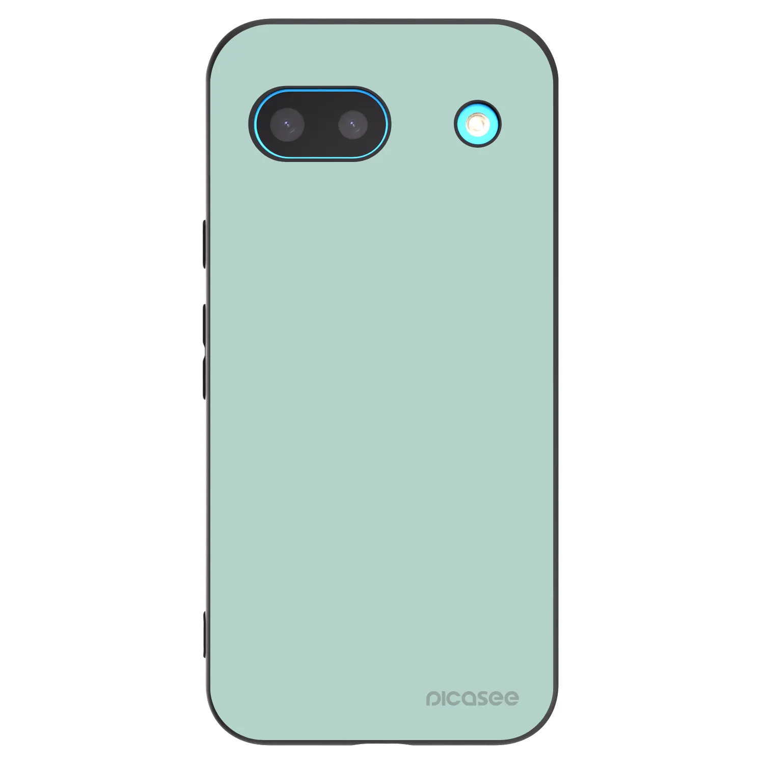 Picasee crna silikonska maskica za Google Pixel 8a - Pastel Charm