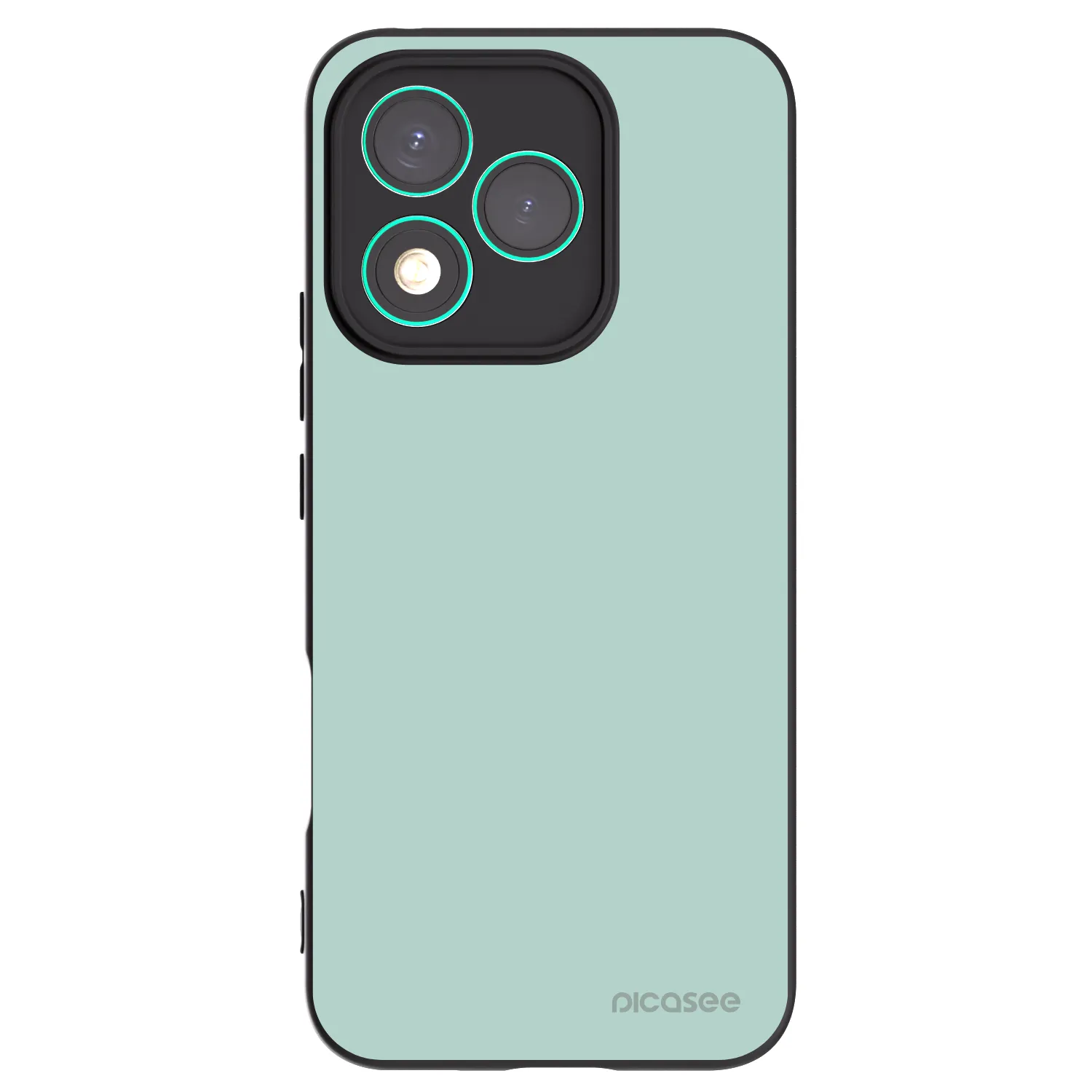 Picasee crna silikonska maskica za Honor 400 Lite 5G - Pastel Charm