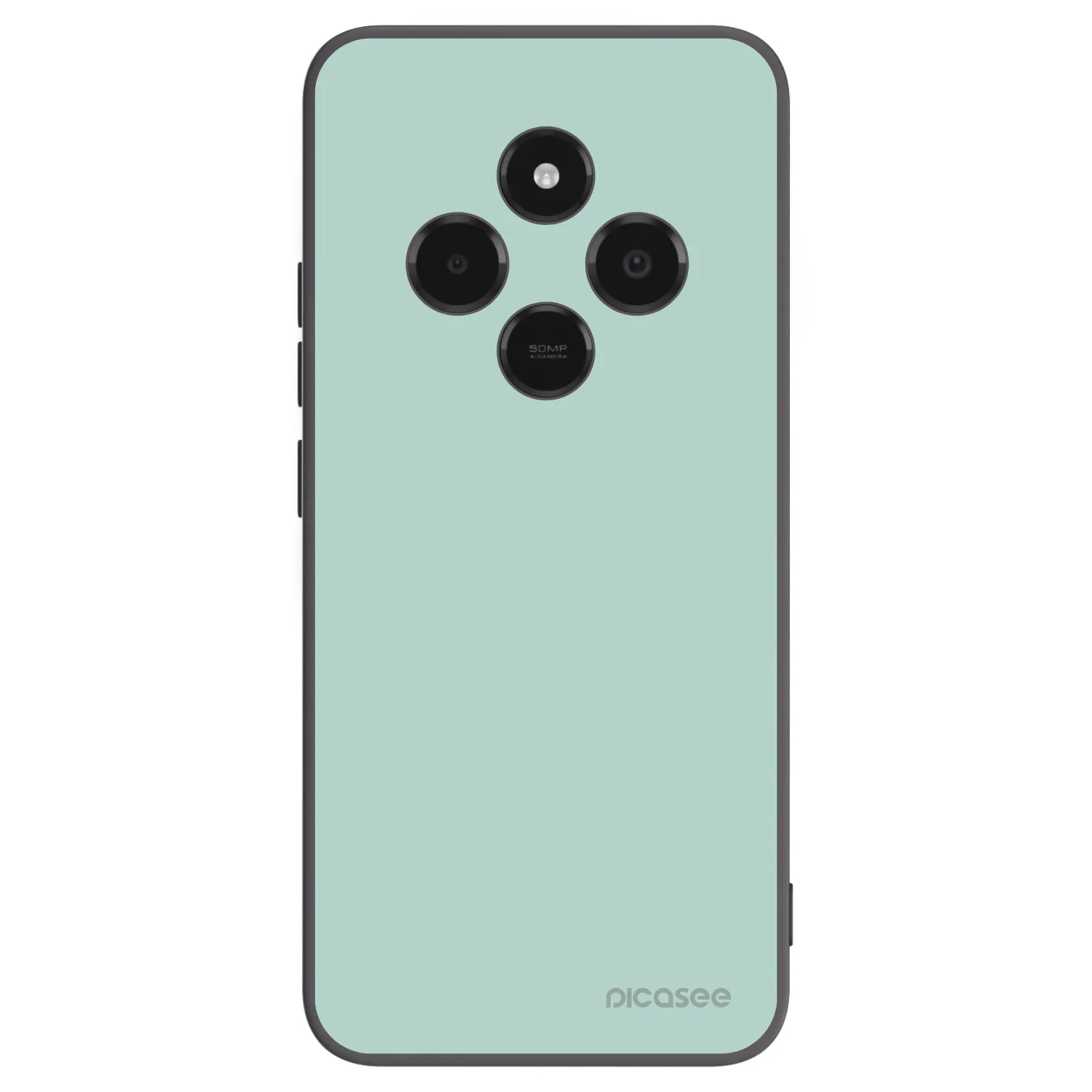 Picasee crna silikonska maskica za Xiaomi Poco C75 - Pastel Charm