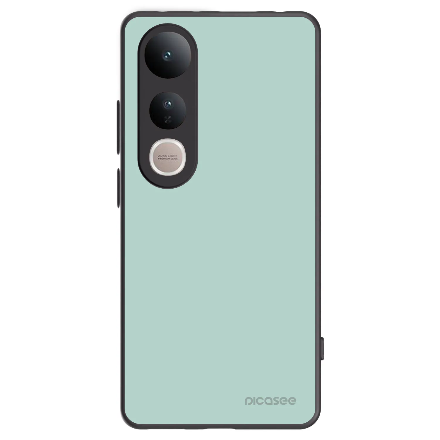 Picasee crna silikonska maskica za Vivo V50 Lite 5G - Pastel Charm
