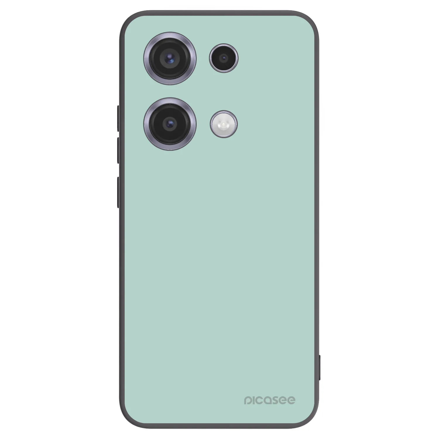 Picasee crna silikonska maskica za Xiaomi Redmi Note 14S - Pastel Charm