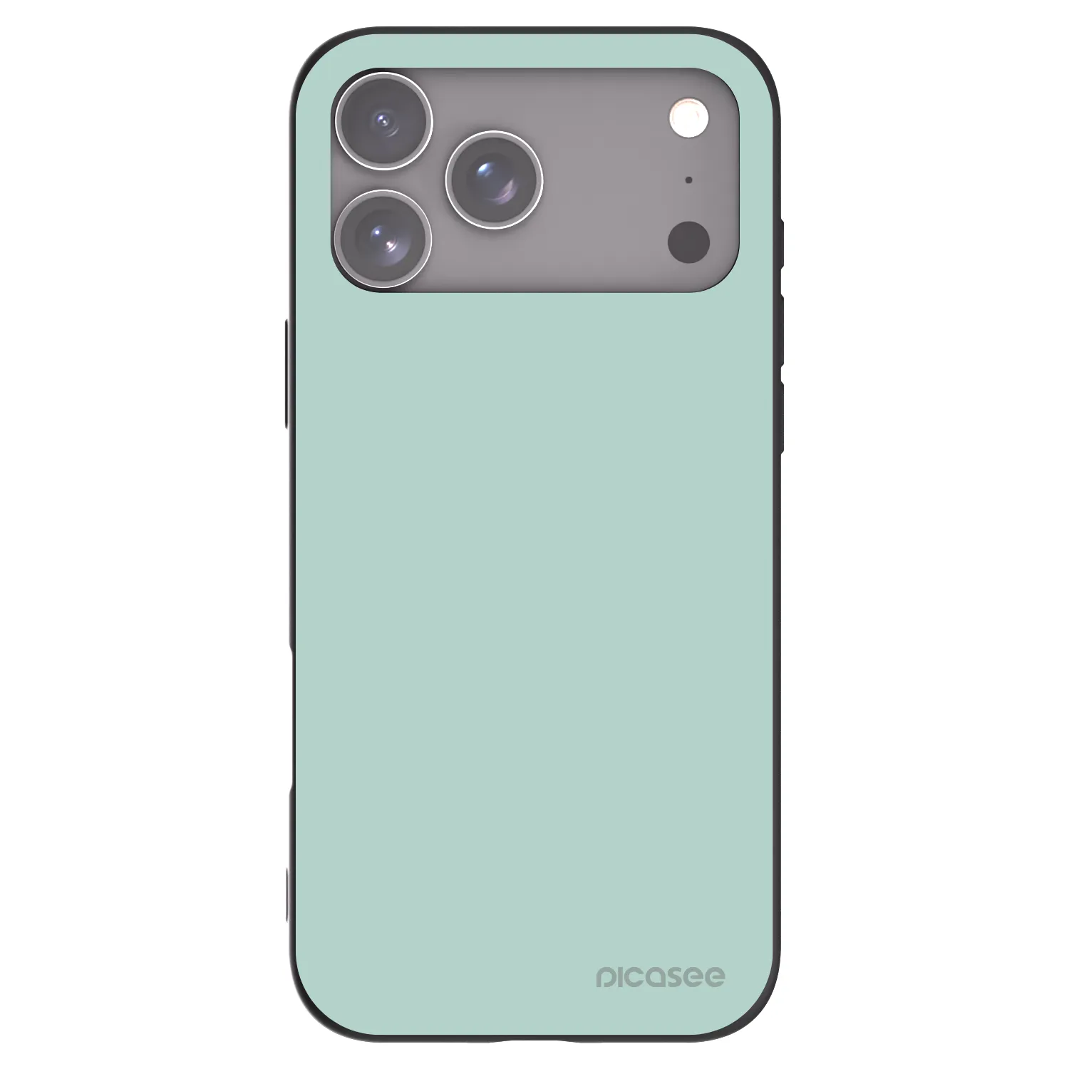 Picasee crna silikonska maskica za Apple iPhone 17 Pro Max - Pastel Charm