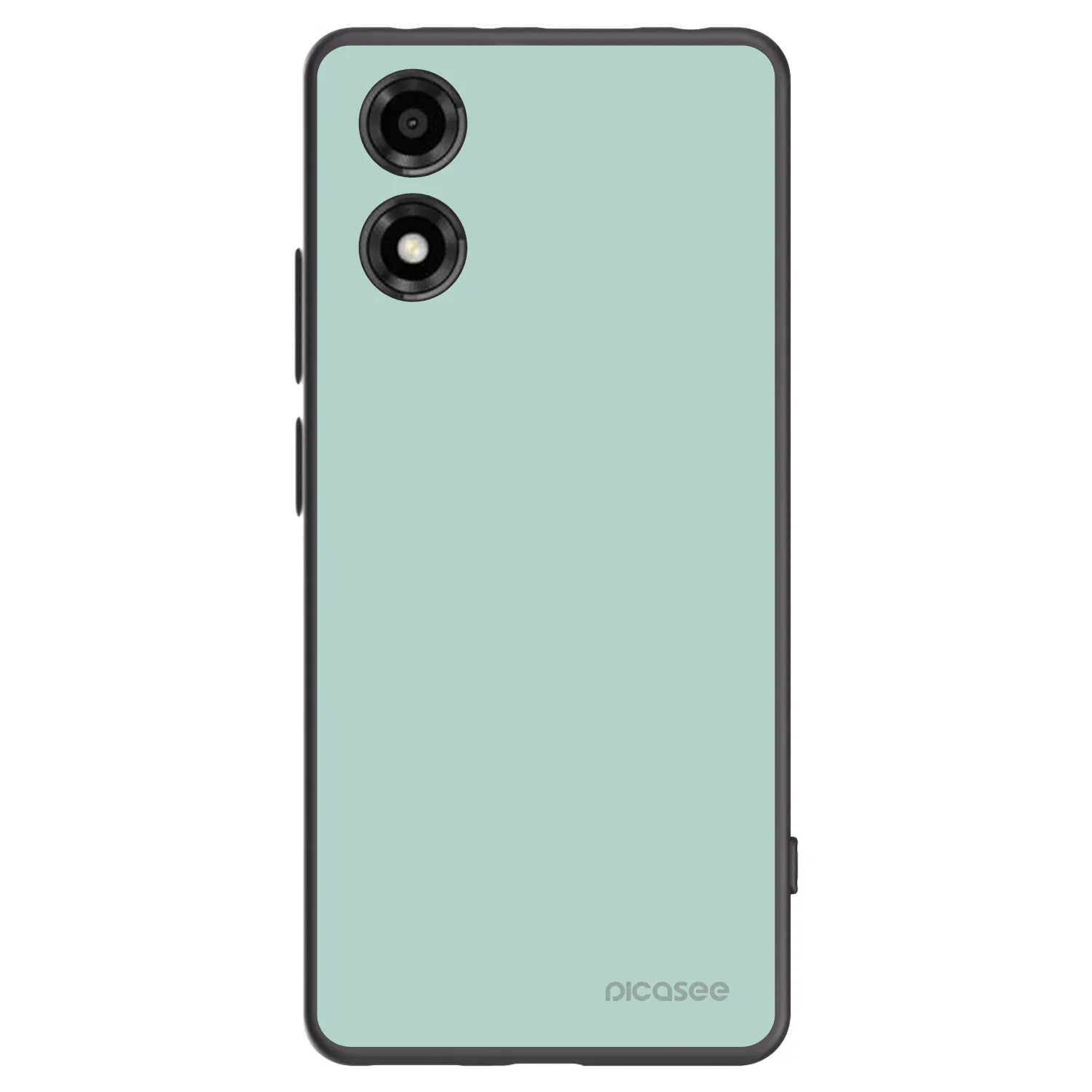 Picasee crna silikonska maskica za Motorola Moto E14 - Pastel Charm