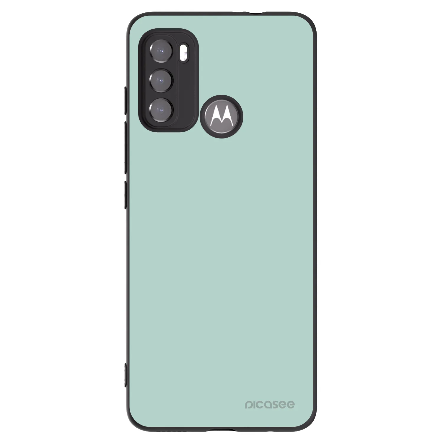 Picasee crna silikonska maskica za Motorola Edge 60 5G - Pastel Charm