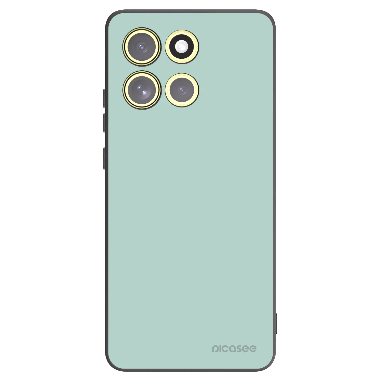 Picasee crna silikonska maskica za Motorola Moto G86 5G - Pastel Charm