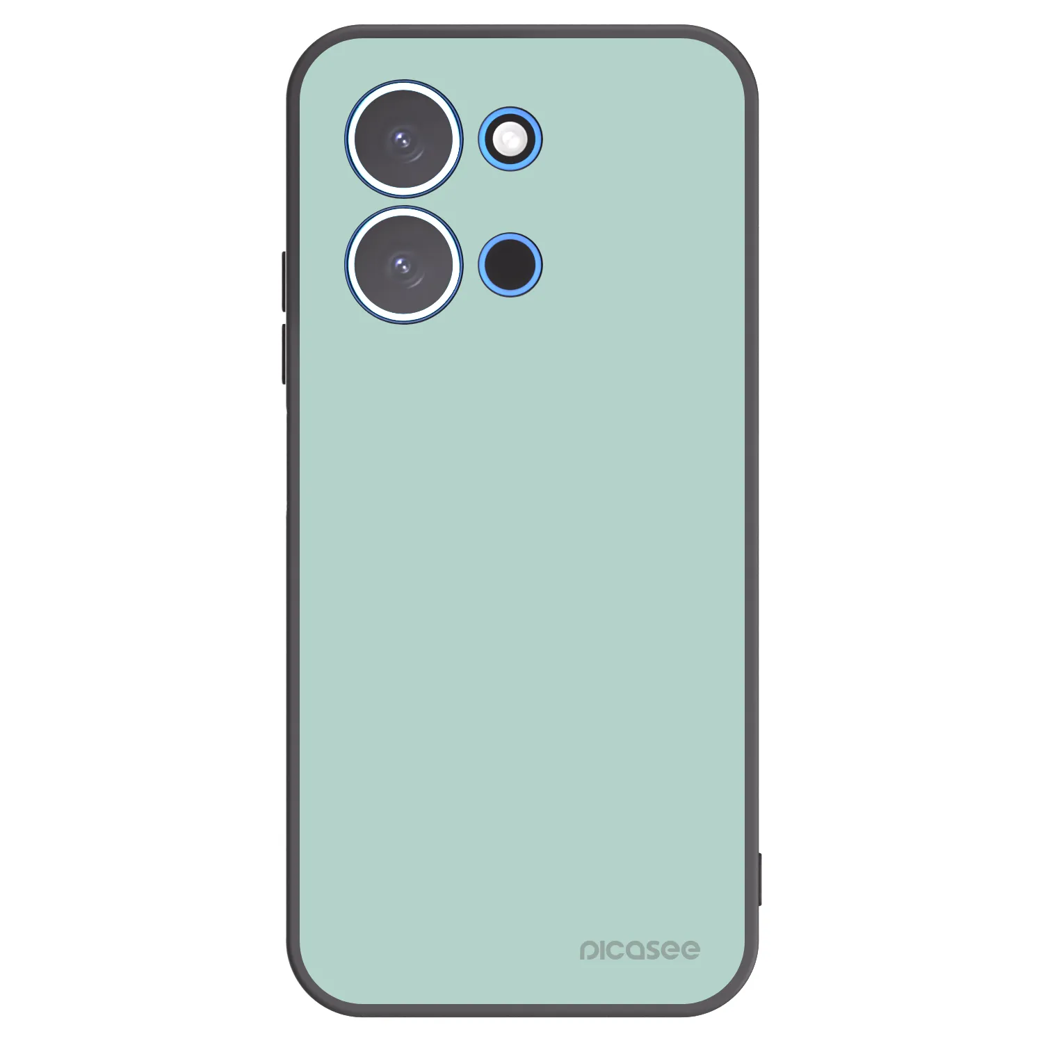 Picasee crna silikonska maskica za Xiaomi Redmi 15C 4G - Pastel Charm
