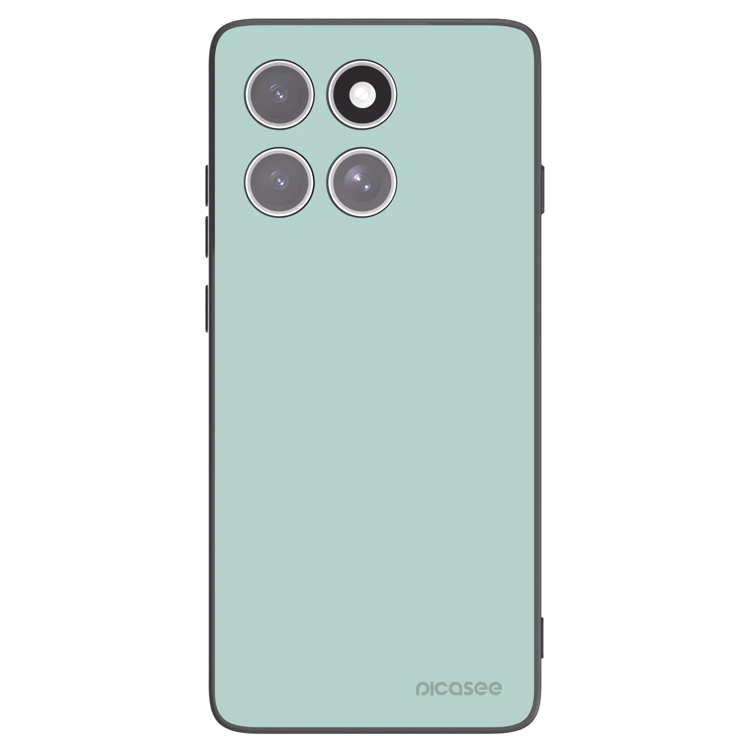 Picasee crna silikonska maskica za Motorola Edge 60 Fusion - Pastel Charm