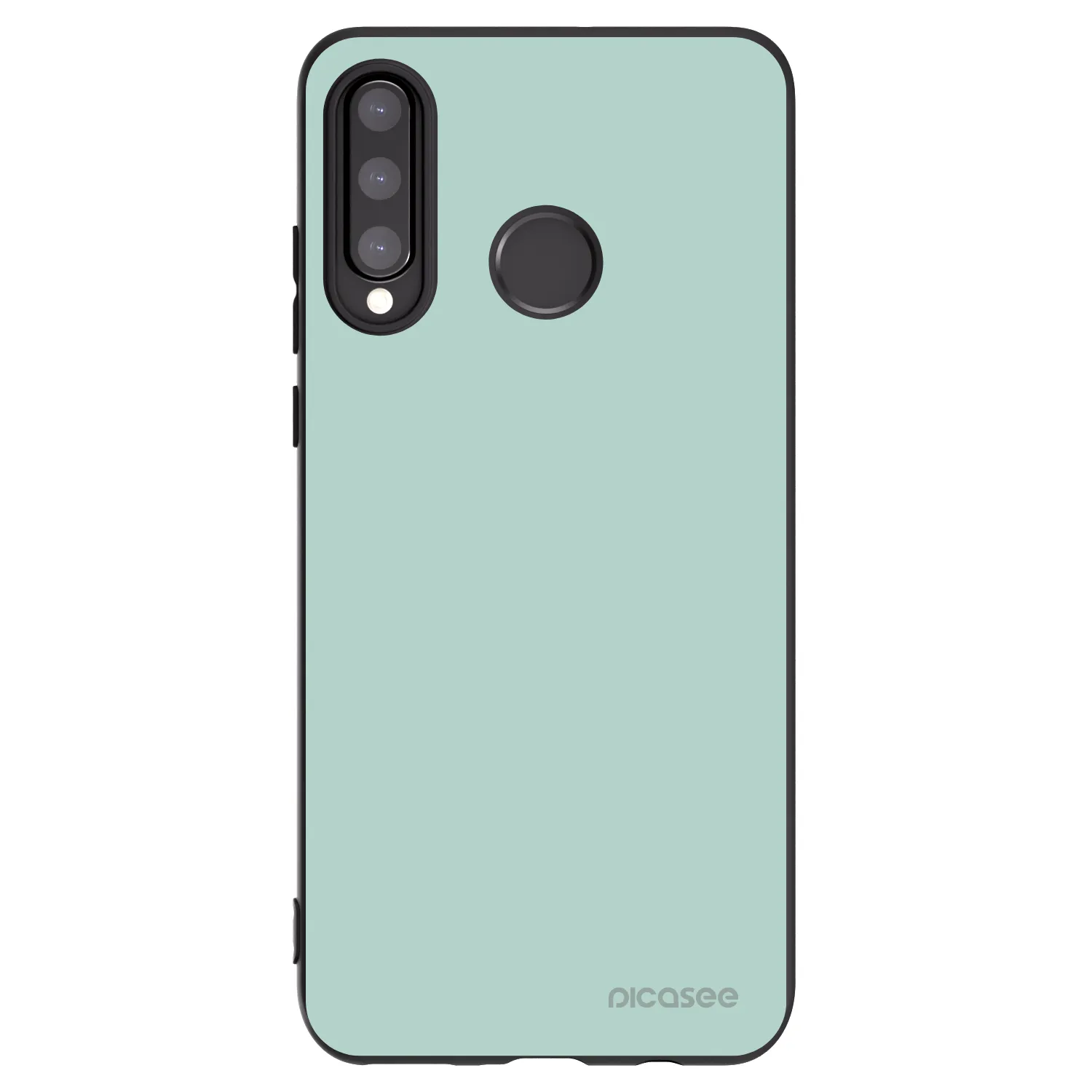 Picasee crna silikonska maskica za Huawei P30 Lite - Pastel Charm